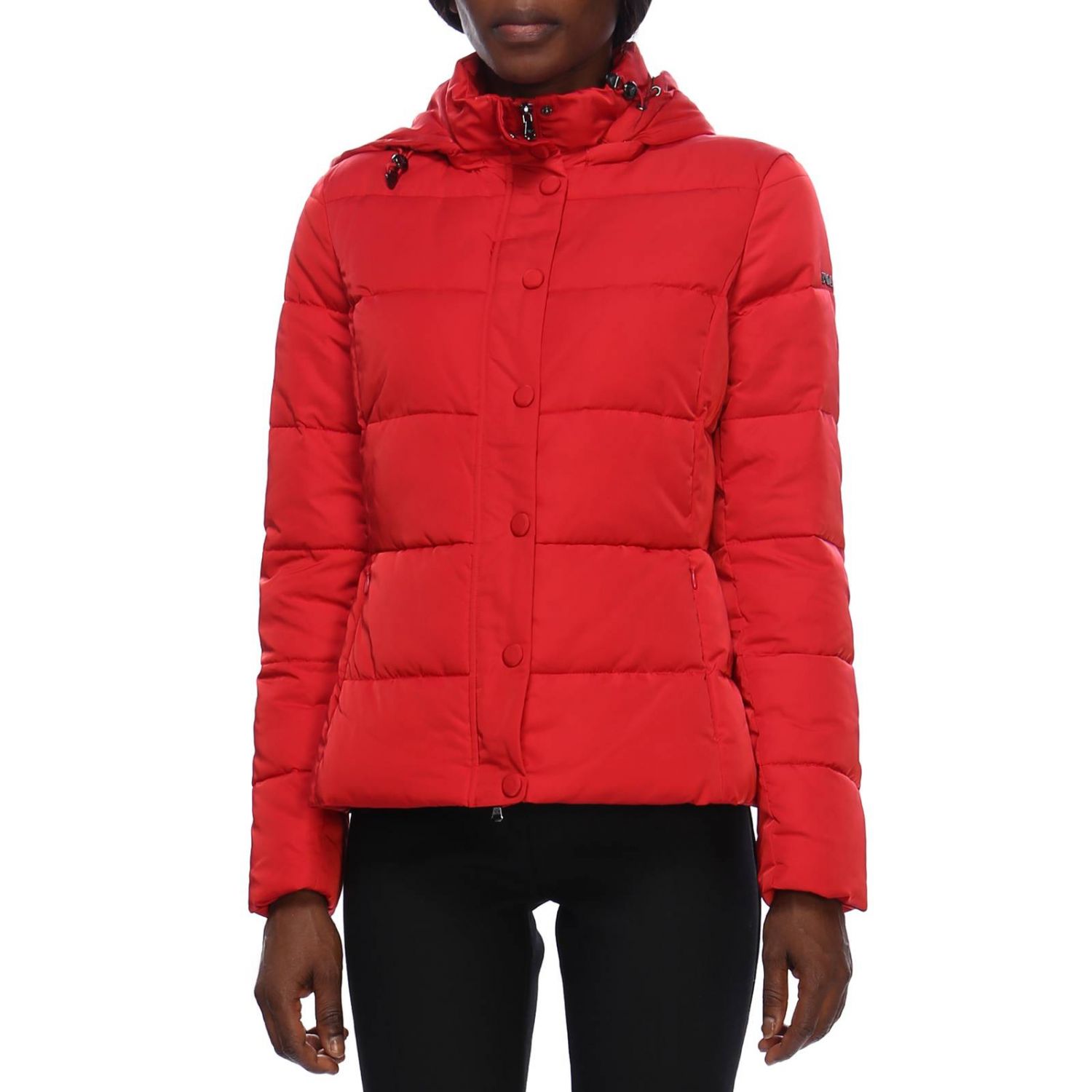 red armani jacket womens