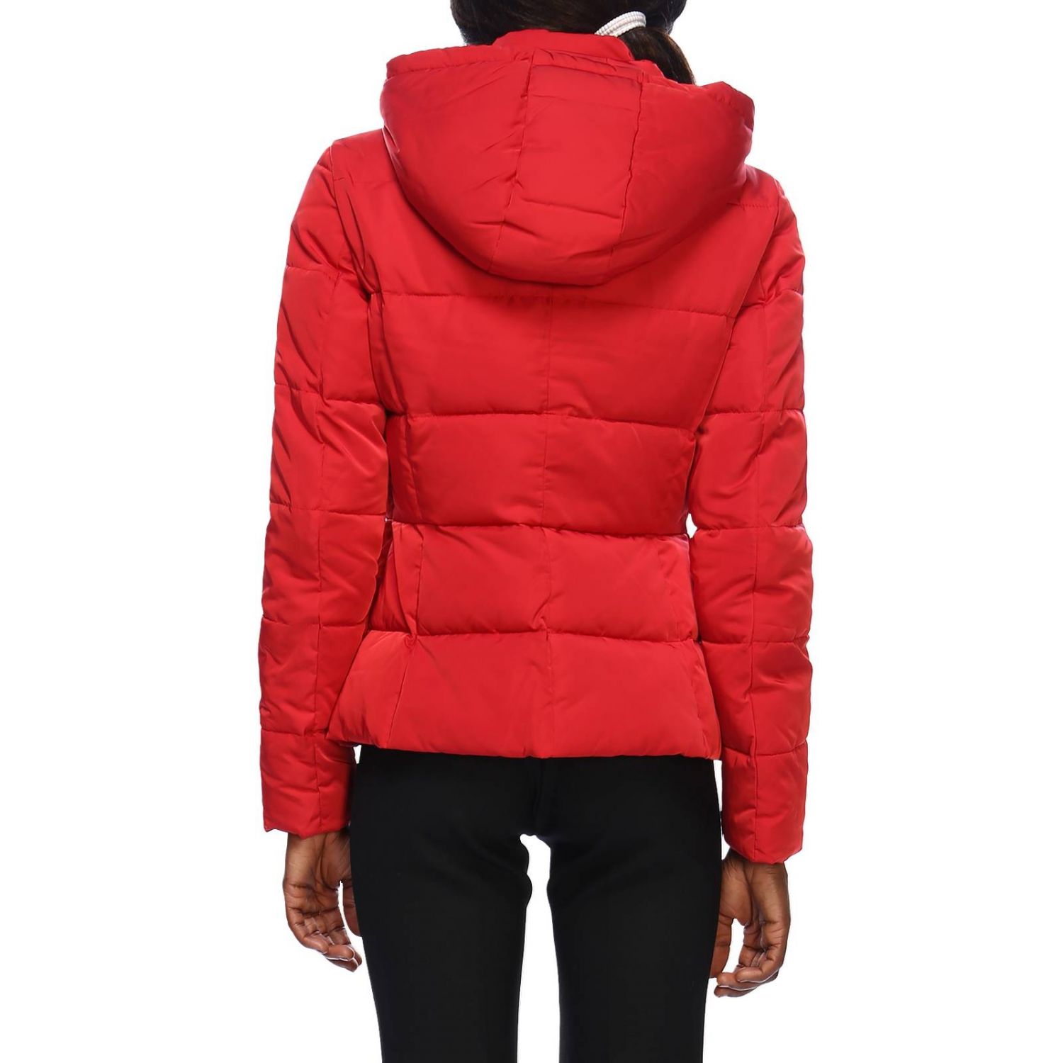 armani red jacket womens