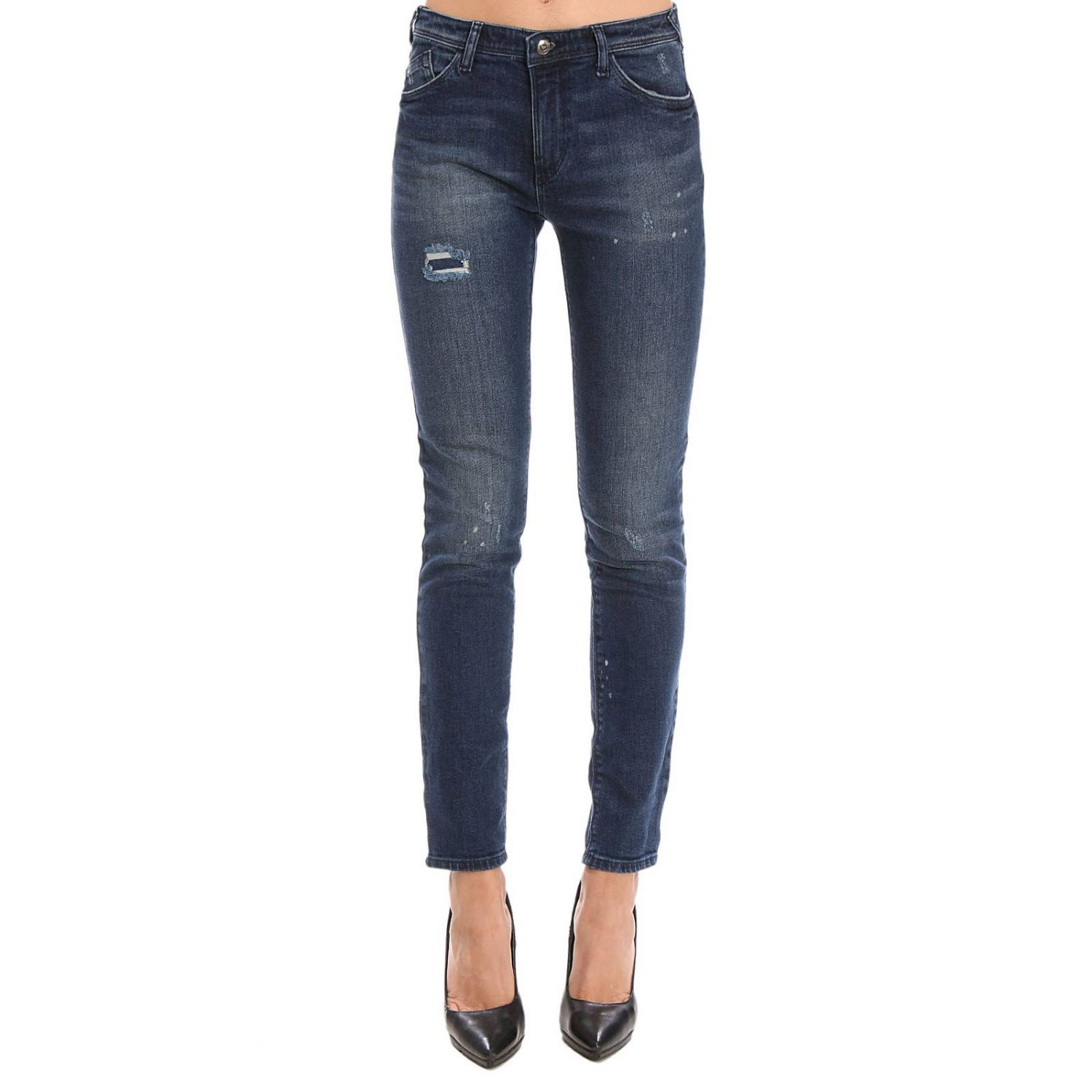 Emporio Armani Outlet Jeans women Denim Jeans Emporio Armani
