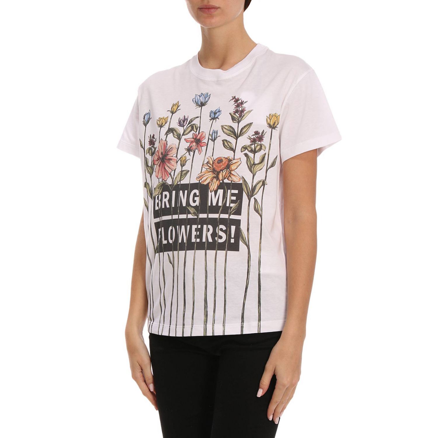 white and red valentino t shirt