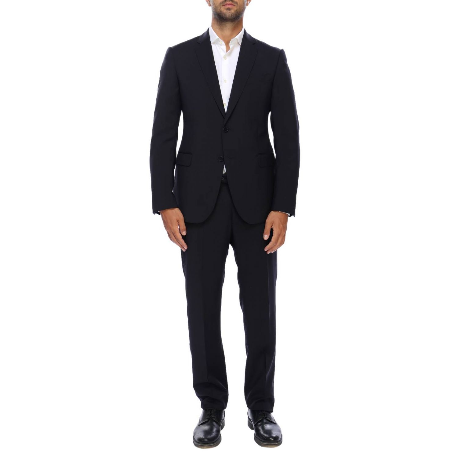 Emporio Armani Outlet: Suit men | Suit Emporio Armani Men Blue | Suit ...