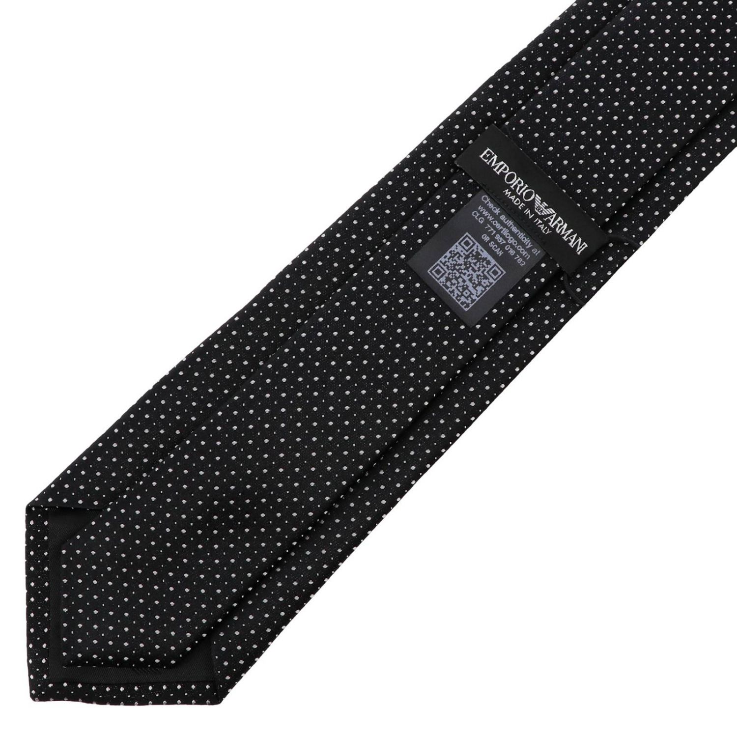 Emporio Armani Outlet: Tie men - Black | Tie Emporio Armani 340075