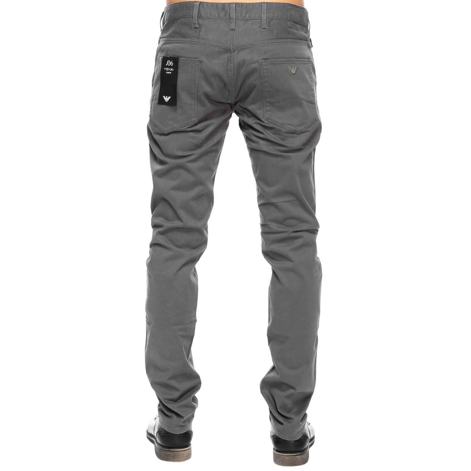 armani grey pants