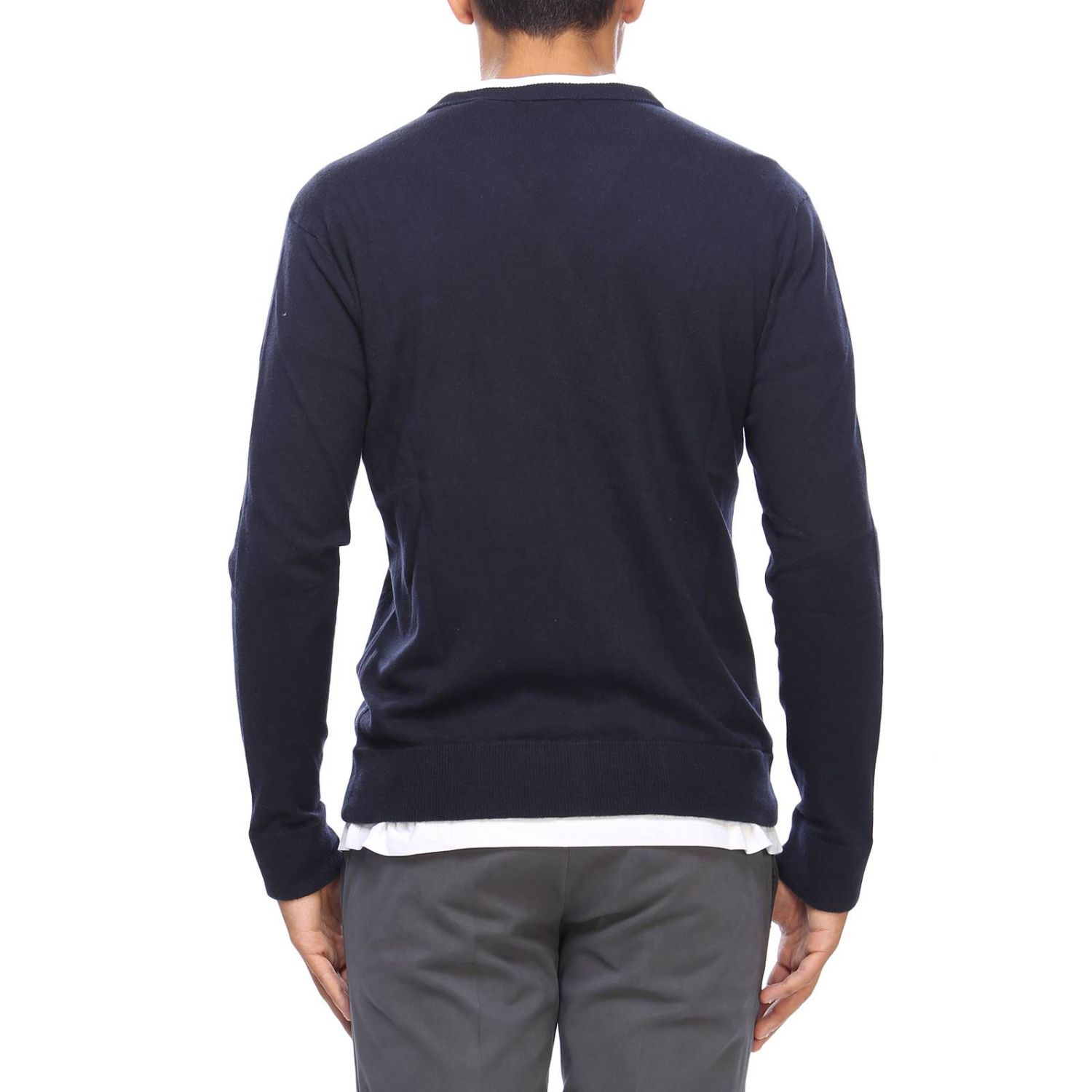 Armani Exchange Outlet: Sweater men | Cardigan Armani Exchange Men Blue ...