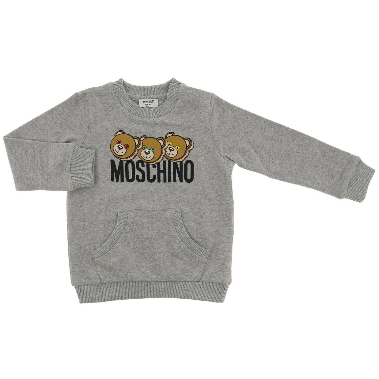 moschino grey jumper