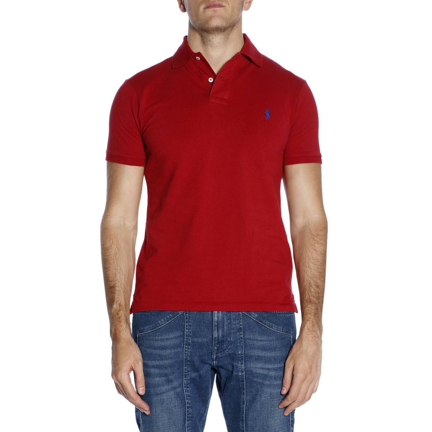 Polo Ralph Lauren Outlet: T-shirt men - Red | T-Shirt Polo Ralph Lauren ...