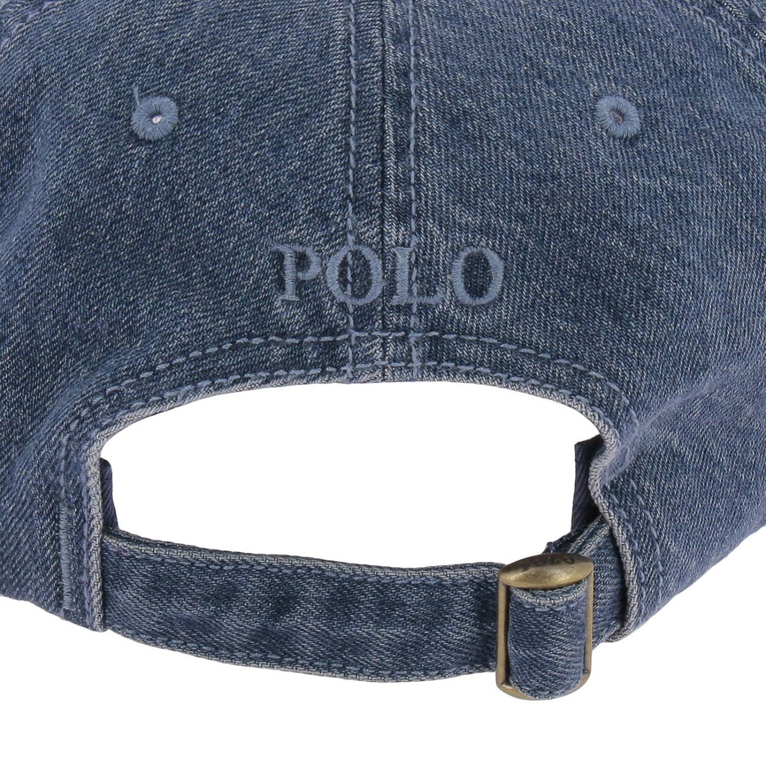 Polo Ralph Lauren Outlet: Cappello da baseball con firma pony by - Denim |  Cappello Polo Ralph Lauren 710674341 GIGLIO.COM