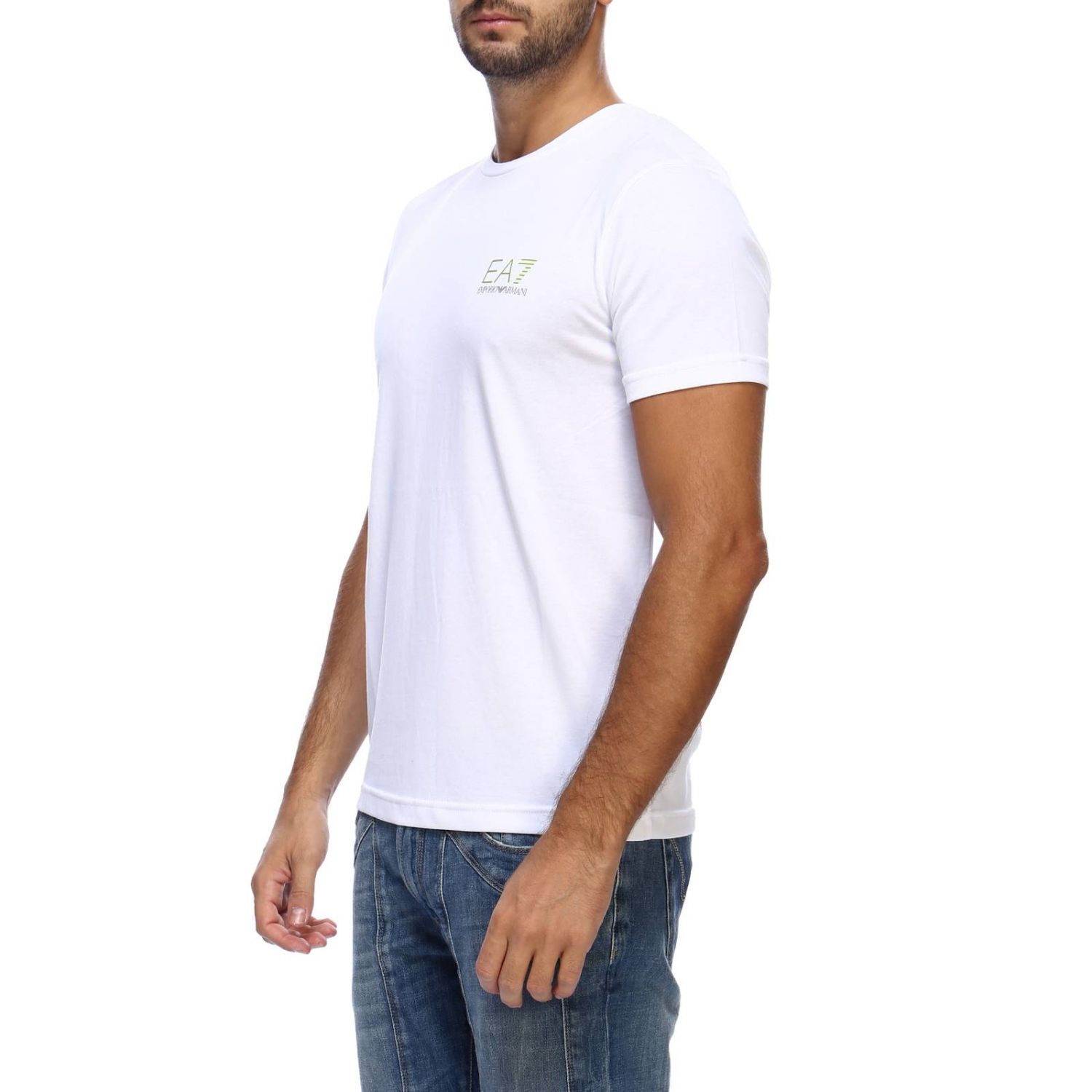 Ea7 Outlet: T-shirt men - White | T-Shirt Ea7 6ZPT14 PJJ6Z GIGLIO.COM