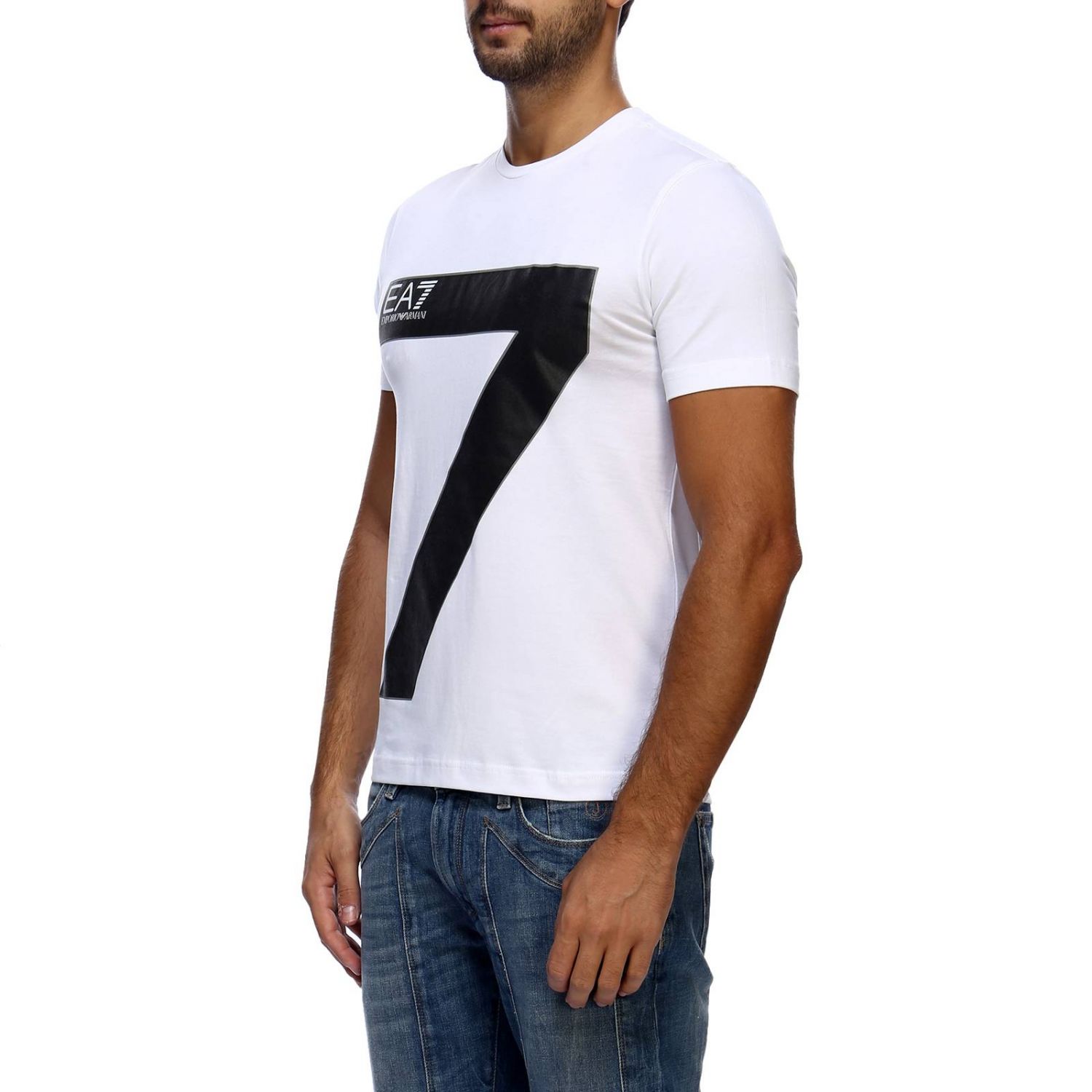 Ea7 Outlet: T-shirt men | T-Shirt Ea7 Men White | T-Shirt Ea7 6ZPT31