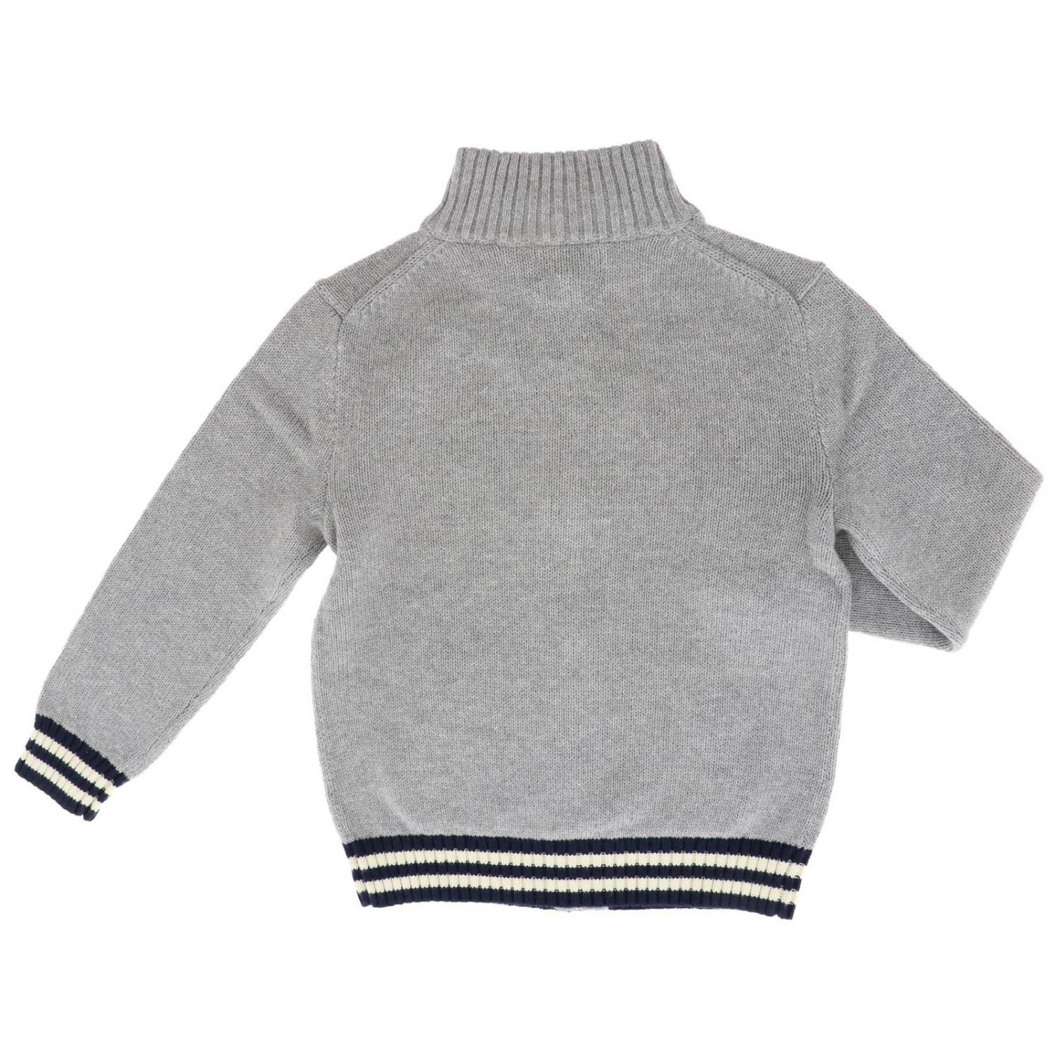 Polo Ralph Lauren Kid Outlet: Sweater kids - Grey | Sweater Polo Ralph ...