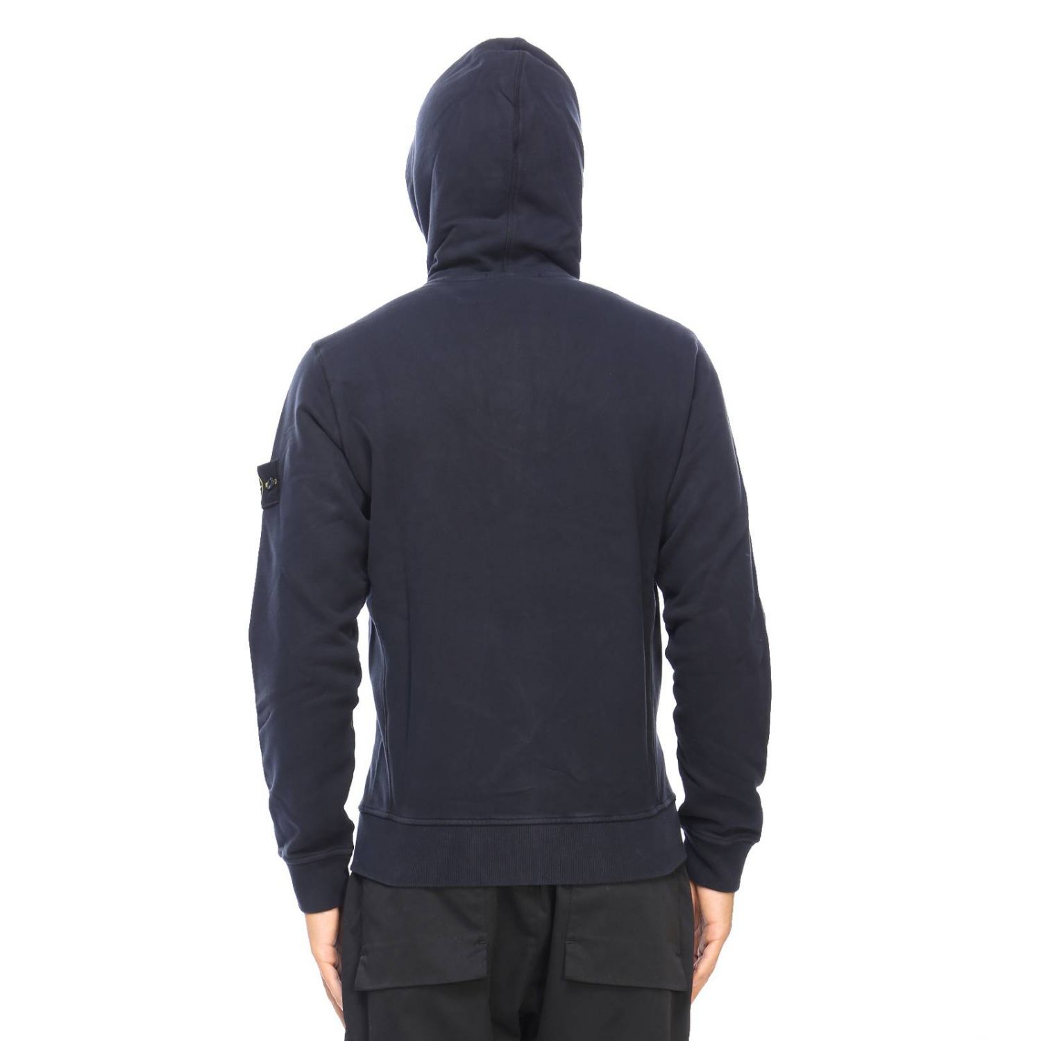 stone island sweater navy blue