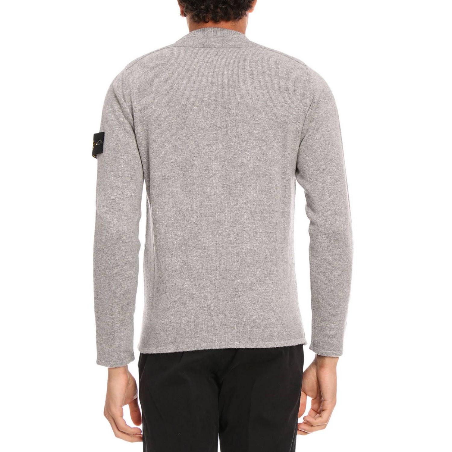 Stone Island Outlet: Sweater men - Grey | Sweater Stone Island 541A3 ...