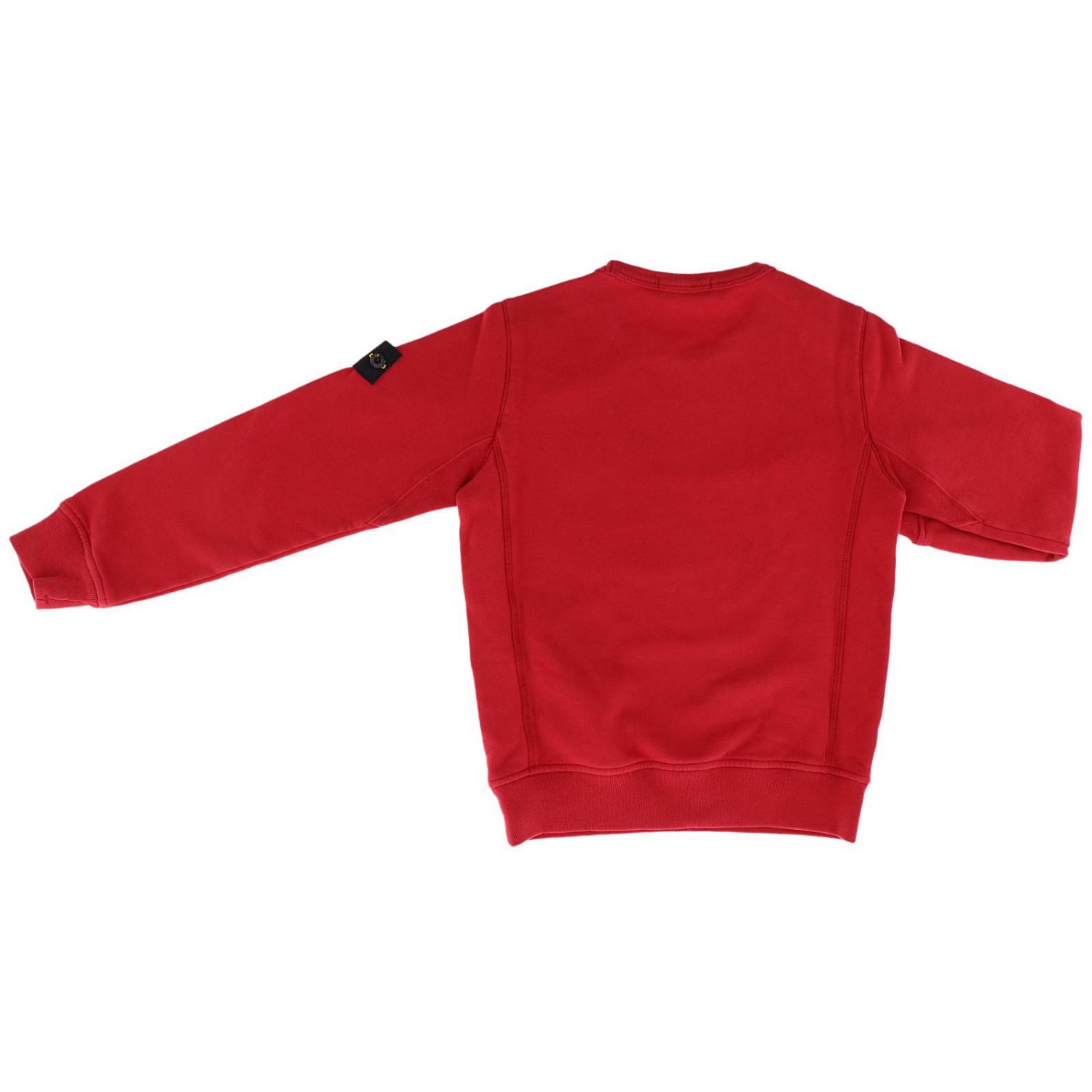 Stone Island Junior Outlet: sweater for boys - Red | Stone Island ...