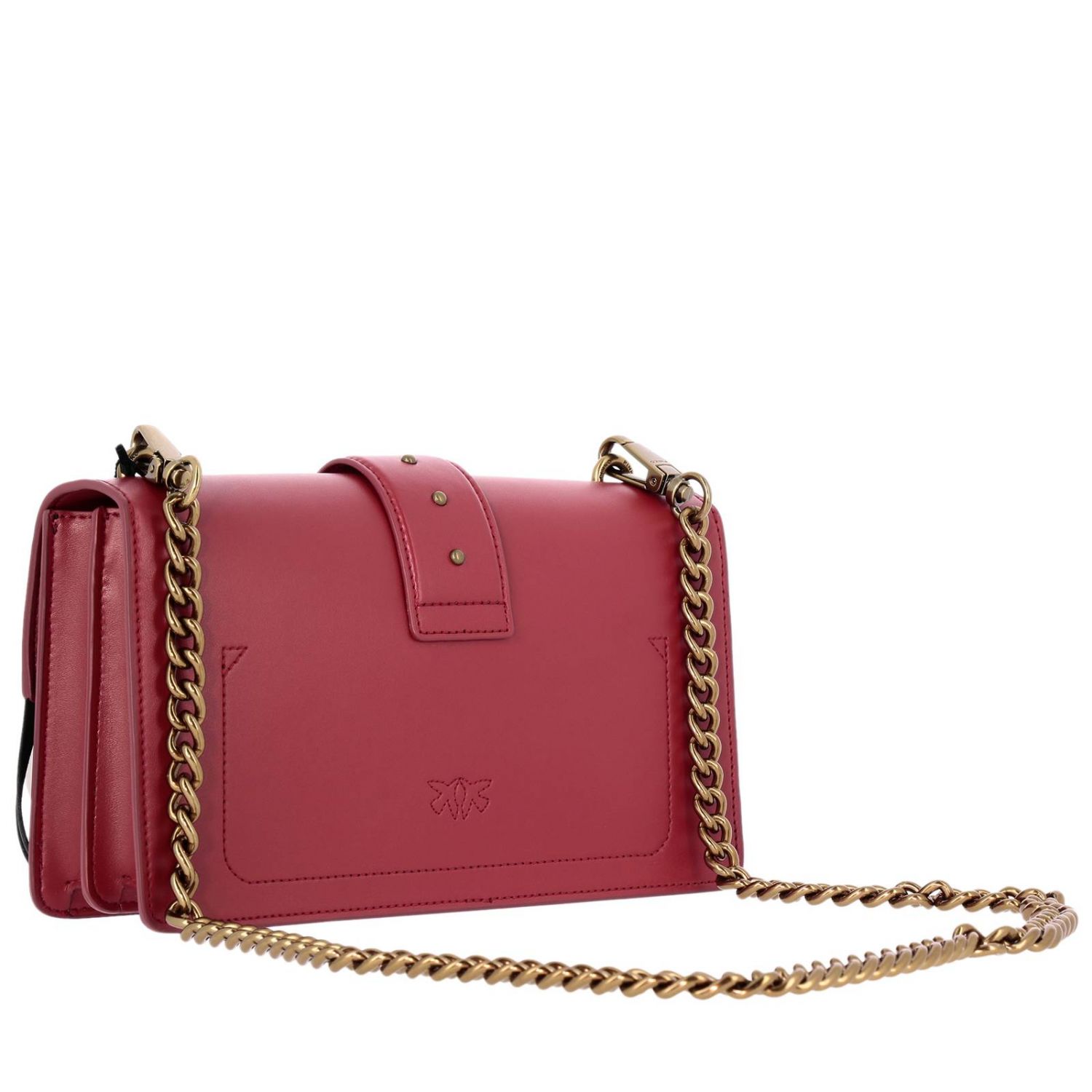 PINKO Shoulder bag women Red Crossbody Bags Pinko 1P2189Y51S LOVE