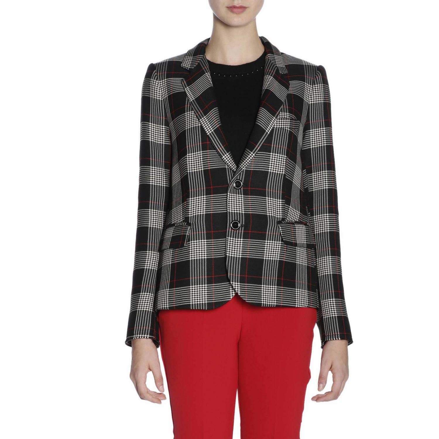 Americana mujer Pinko Americana Pinko Mujer Negro Americana Pinko