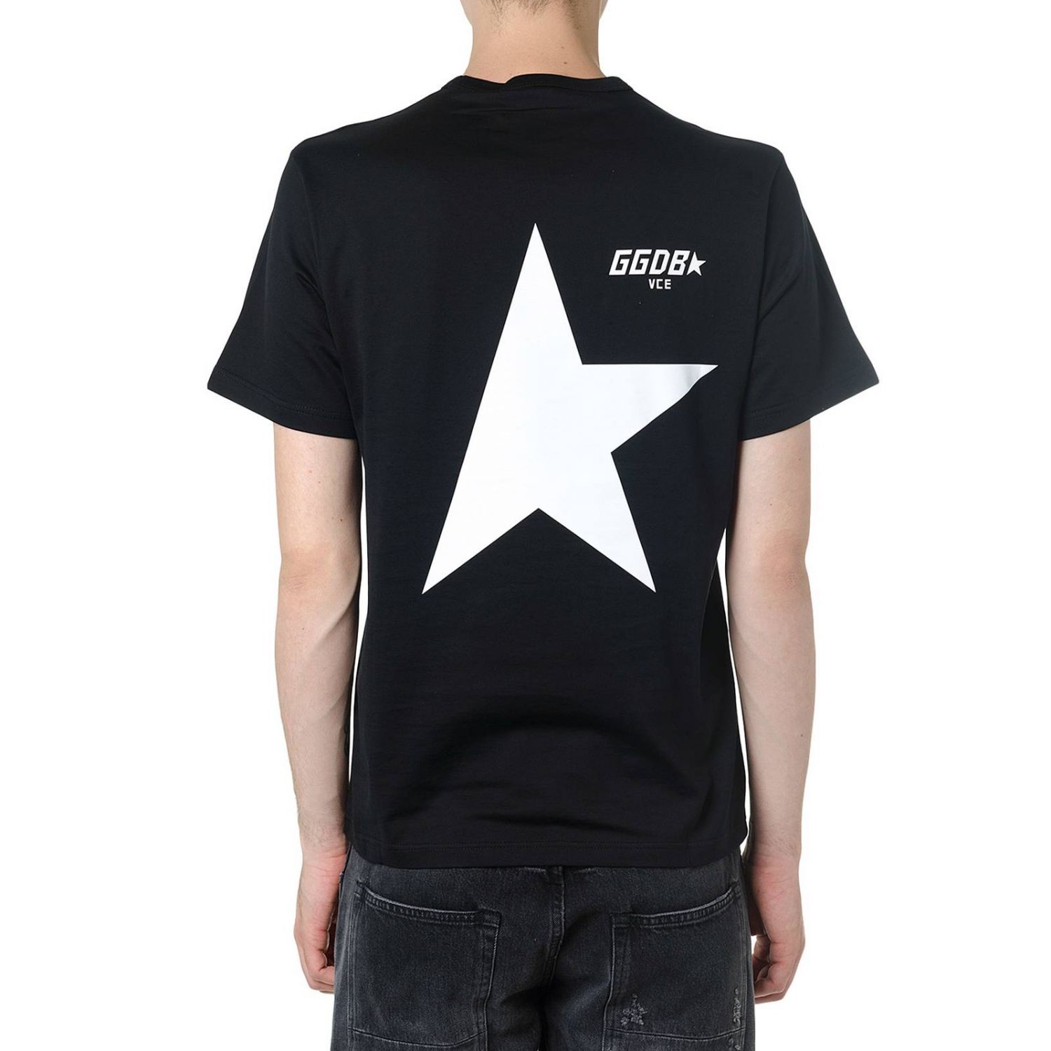 Golden Goose Outlet: T-shirt men | T-Shirt Golden Goose Men Black | T
