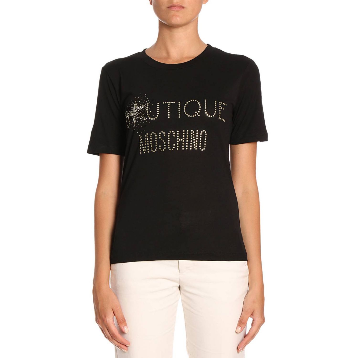 Boutique Moschino Outlet Tshirt women Black TShirt Boutique