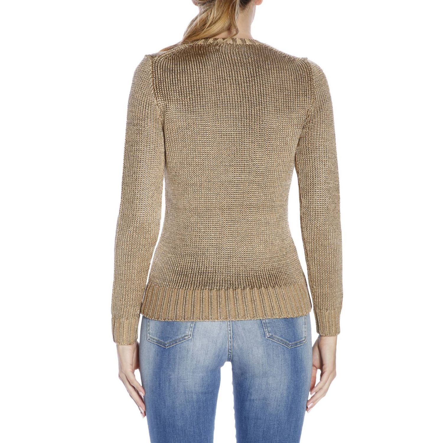 ralph lauren gold jumper