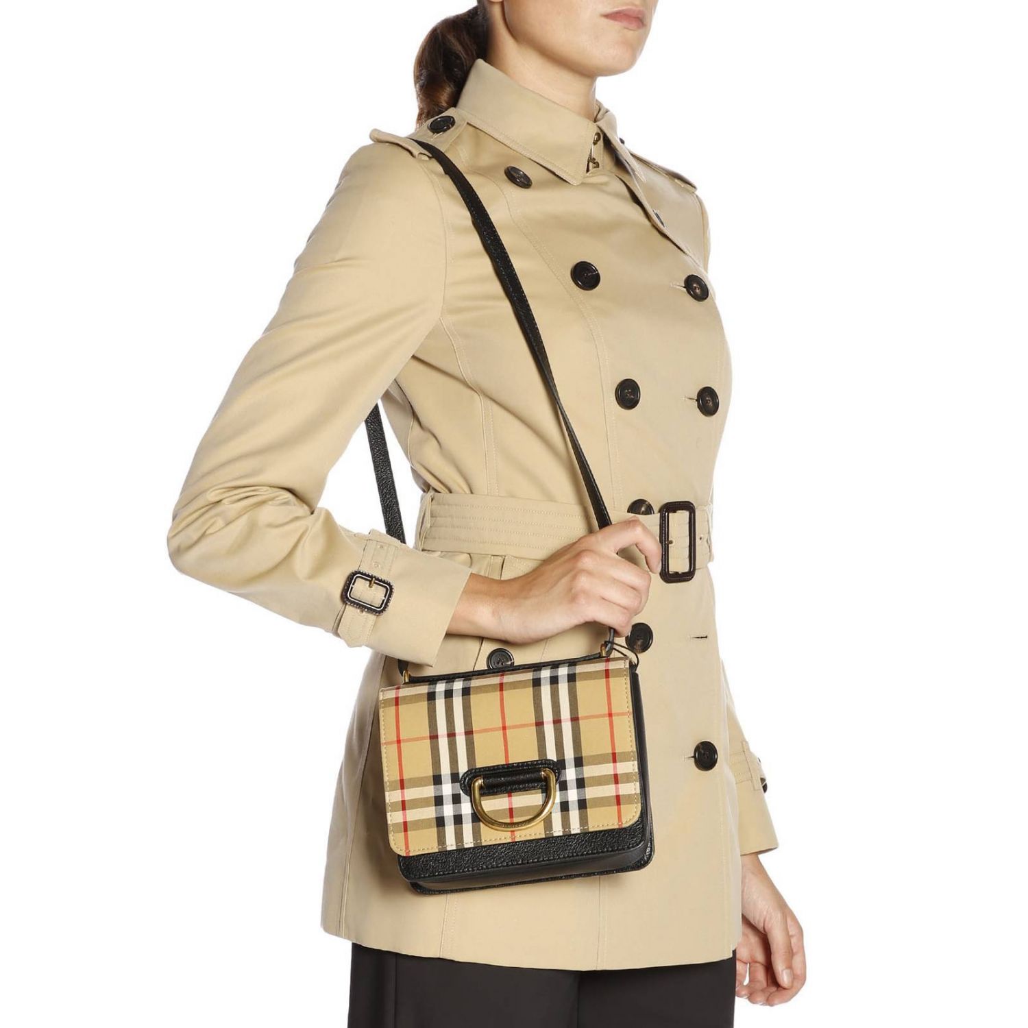 Shoulder bag women Burberry Mini Bag Burberry Women Black Mini Bag