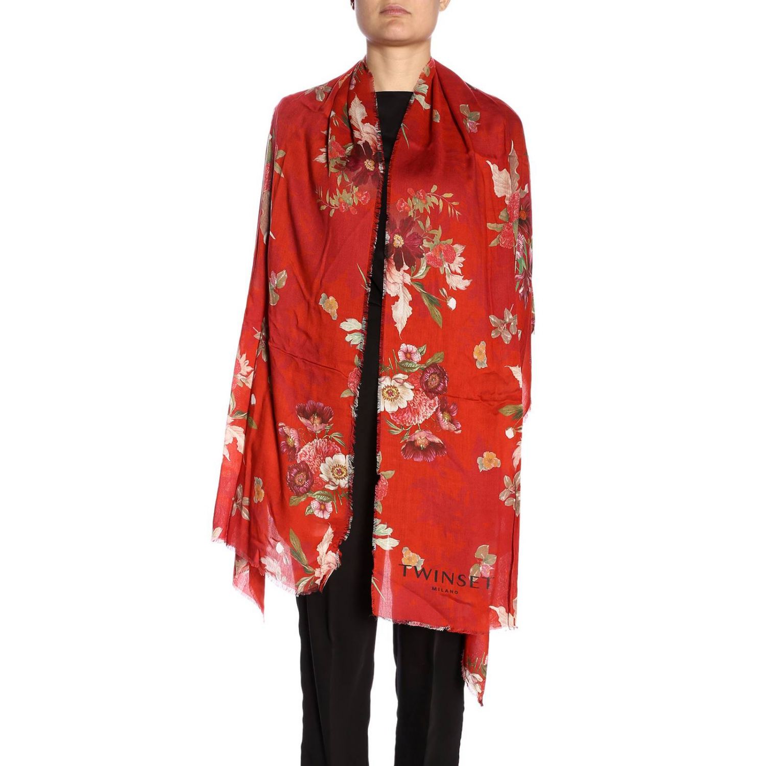 twin set scarf
