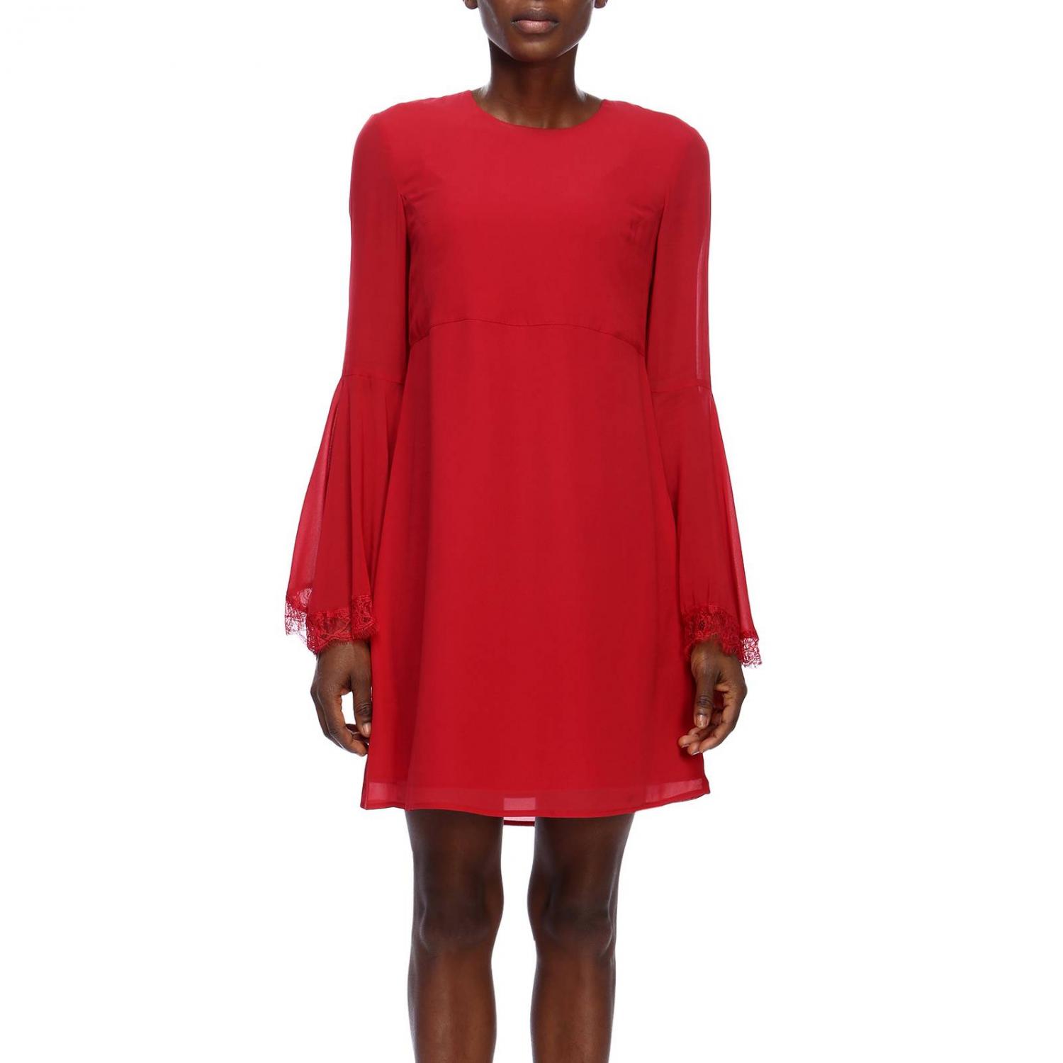 Twinset Outlet dress for woman Fuchsia Twinset dress TA823B online