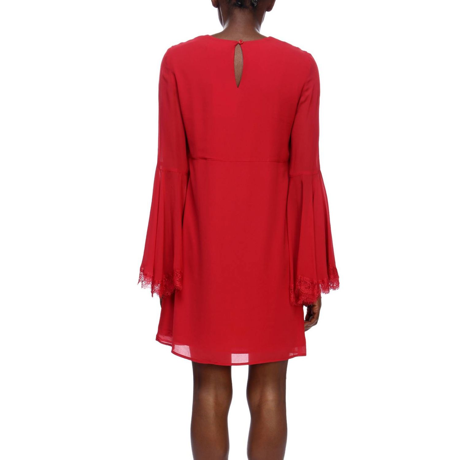 Twinset Outlet: dress for woman - Fuchsia | Twinset dress TA823B online ...