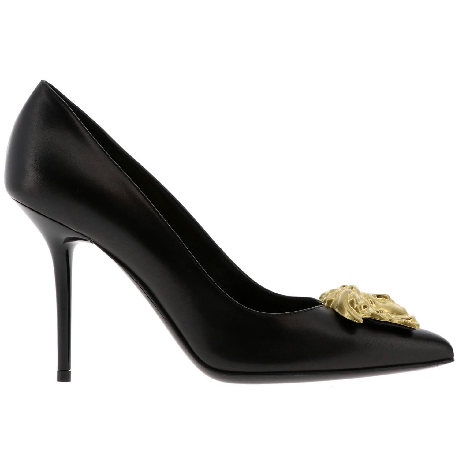 Versace Outlet: Shoes women - Black | Pumps Versace DSL963N DVT2PB ...