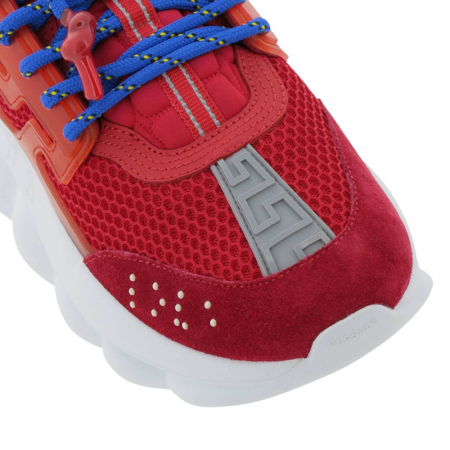 Versace Outlet: Zapatos mujer - Rojo | Zapatillas Versace DSR705G D7CTG  GIGLIO.COM