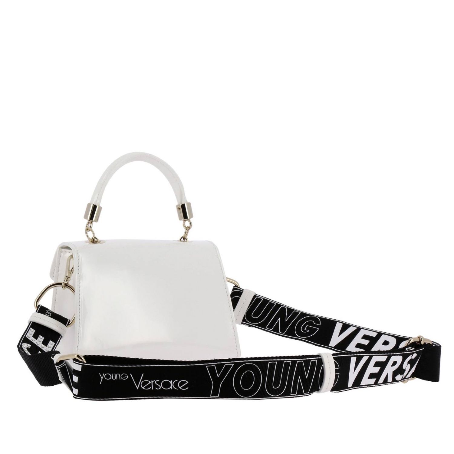 Bag kids Versace Young | Bag Young Versace Kids White | Bag Young ...