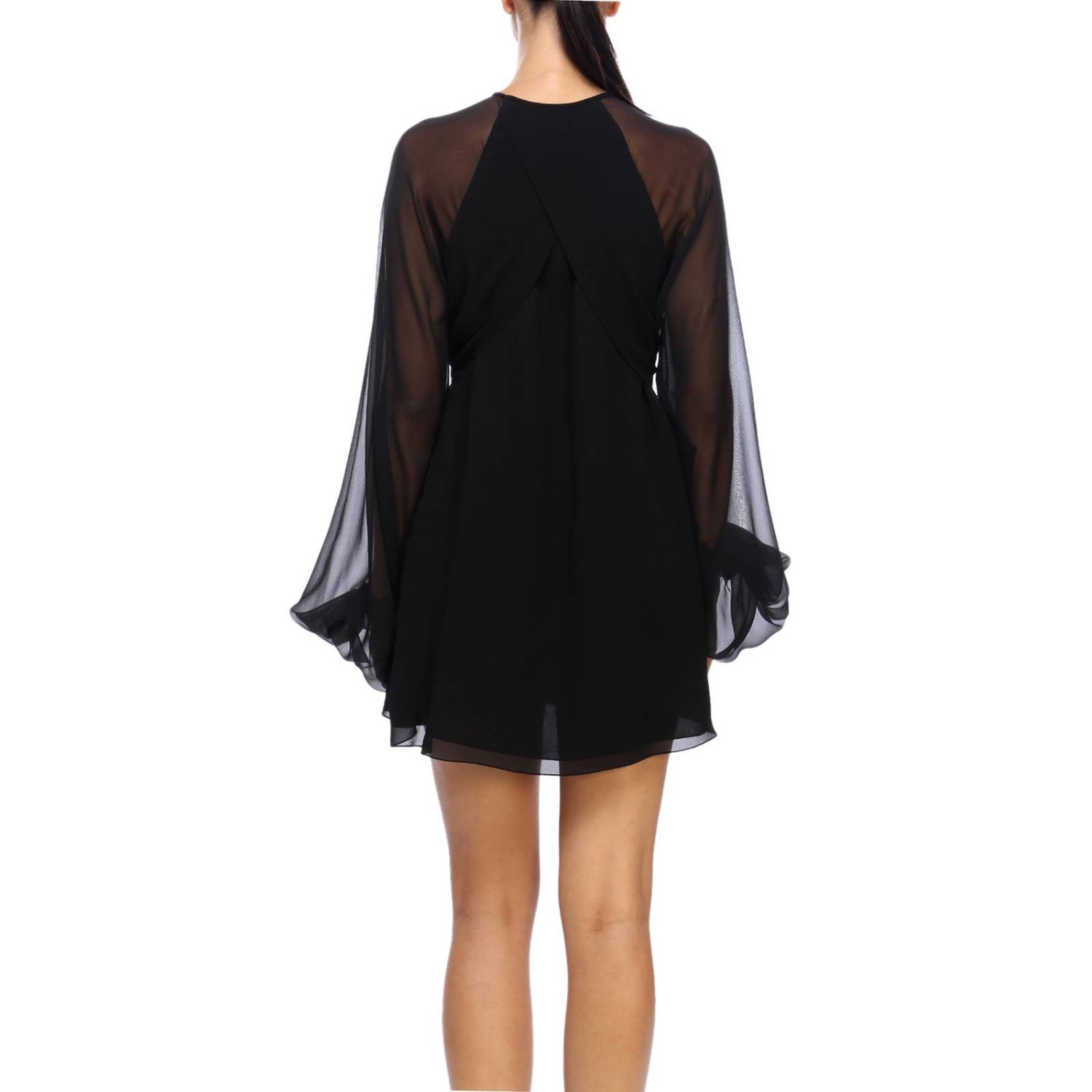SAINT LAURENT: Dress women | Dress Saint Laurent Women Black | Dress