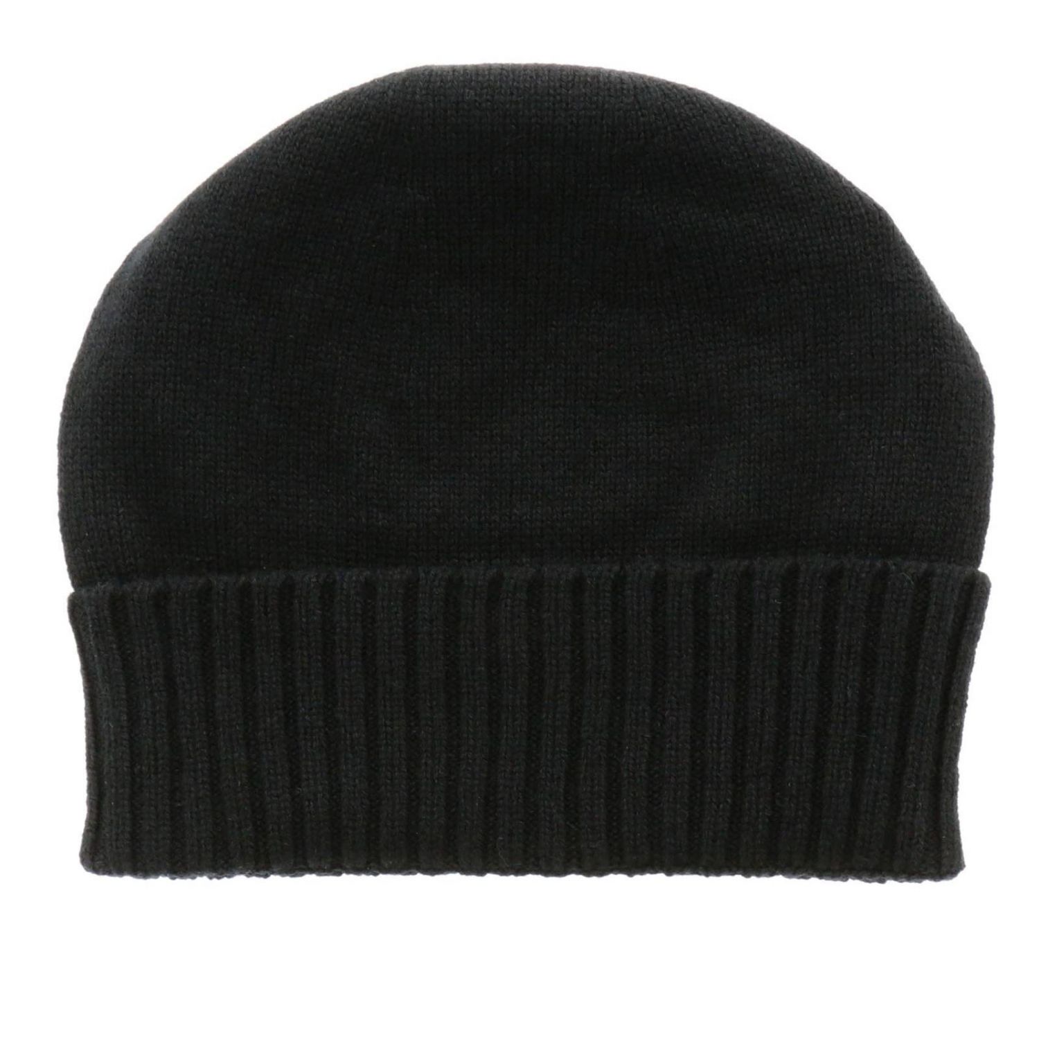 Cruciani Outlet: Cappello a berretto in cachemire - Nero | Cappello  Cruciani AU22030 GIGLIO.COM