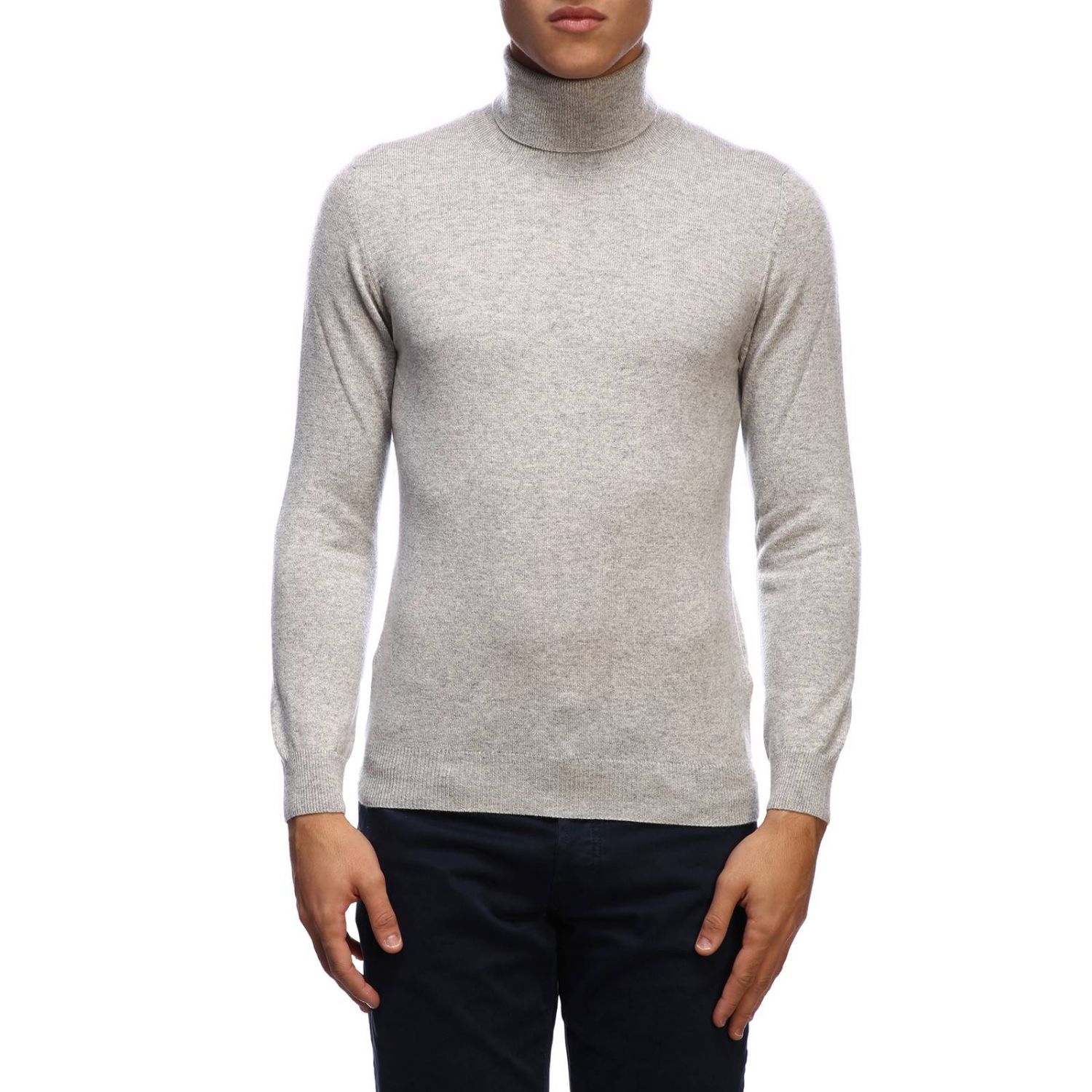 Osvaldo Bruni Outlet: Sweater men - Grey | Sweater Osvaldo Bruni SB144 ...