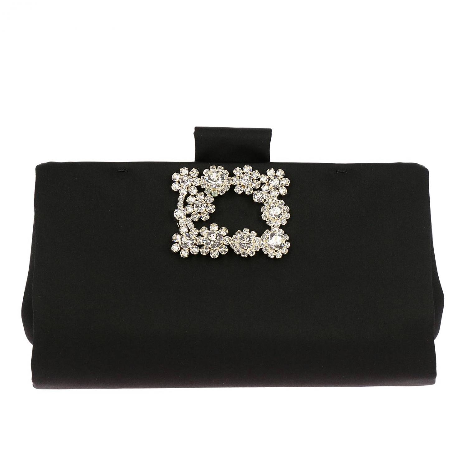 ROGER VIVIER Clutch Damen Farbe Schwarz