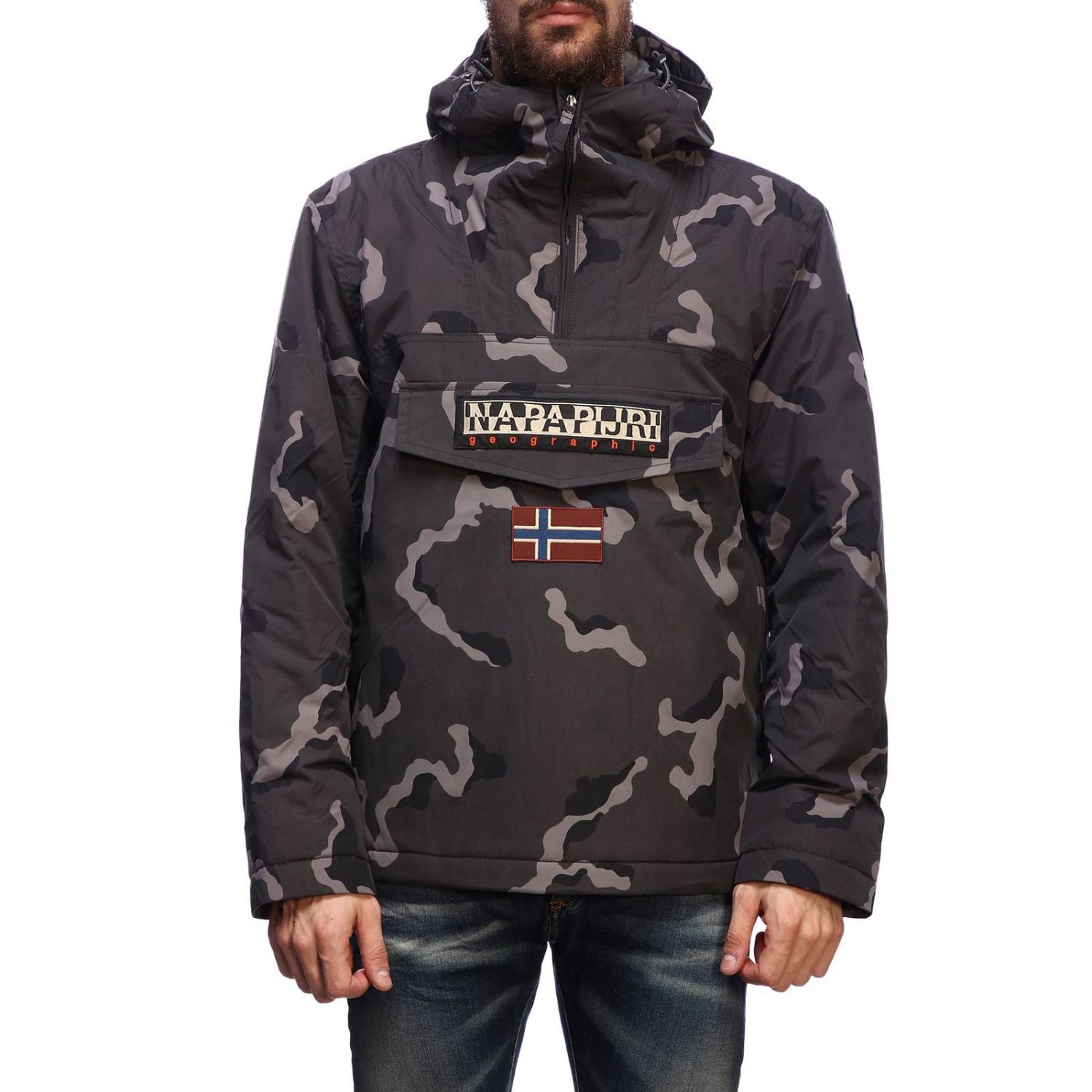 Napapijri Outlet: Jacket men - Multicolor | Jacket Napapijri N0YI4 ...