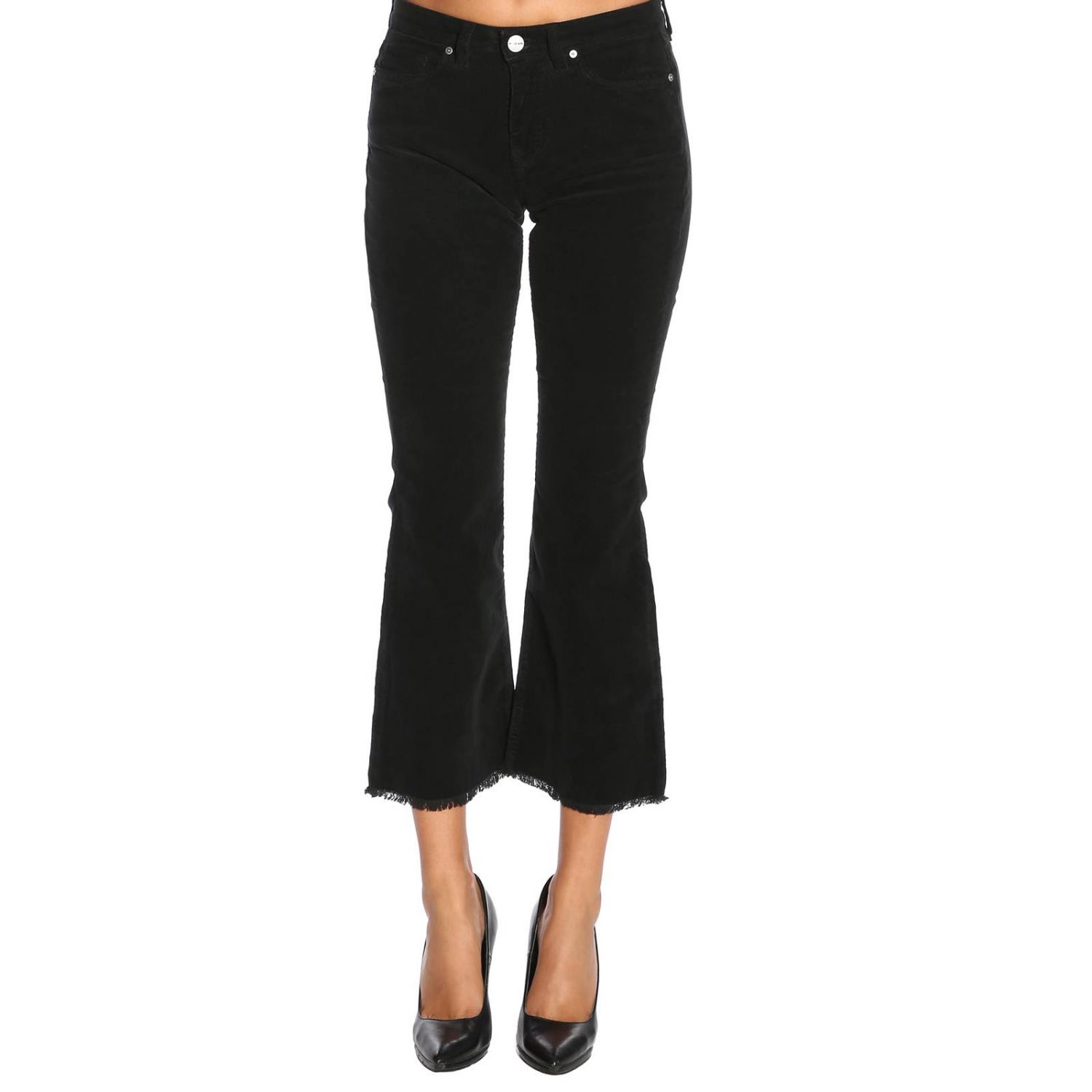 black jean pants