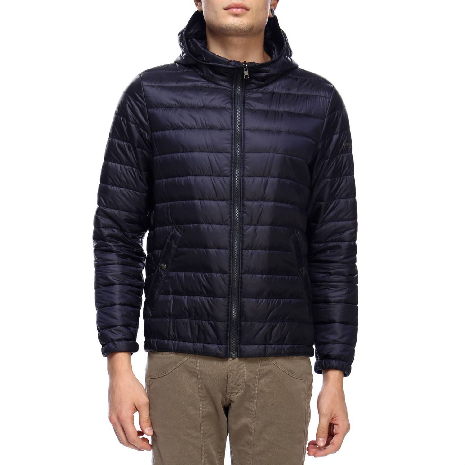 Woolrich Outlet: Jacket men - Blue | Jacket Woolrich WOCPS2749 WC02 ...