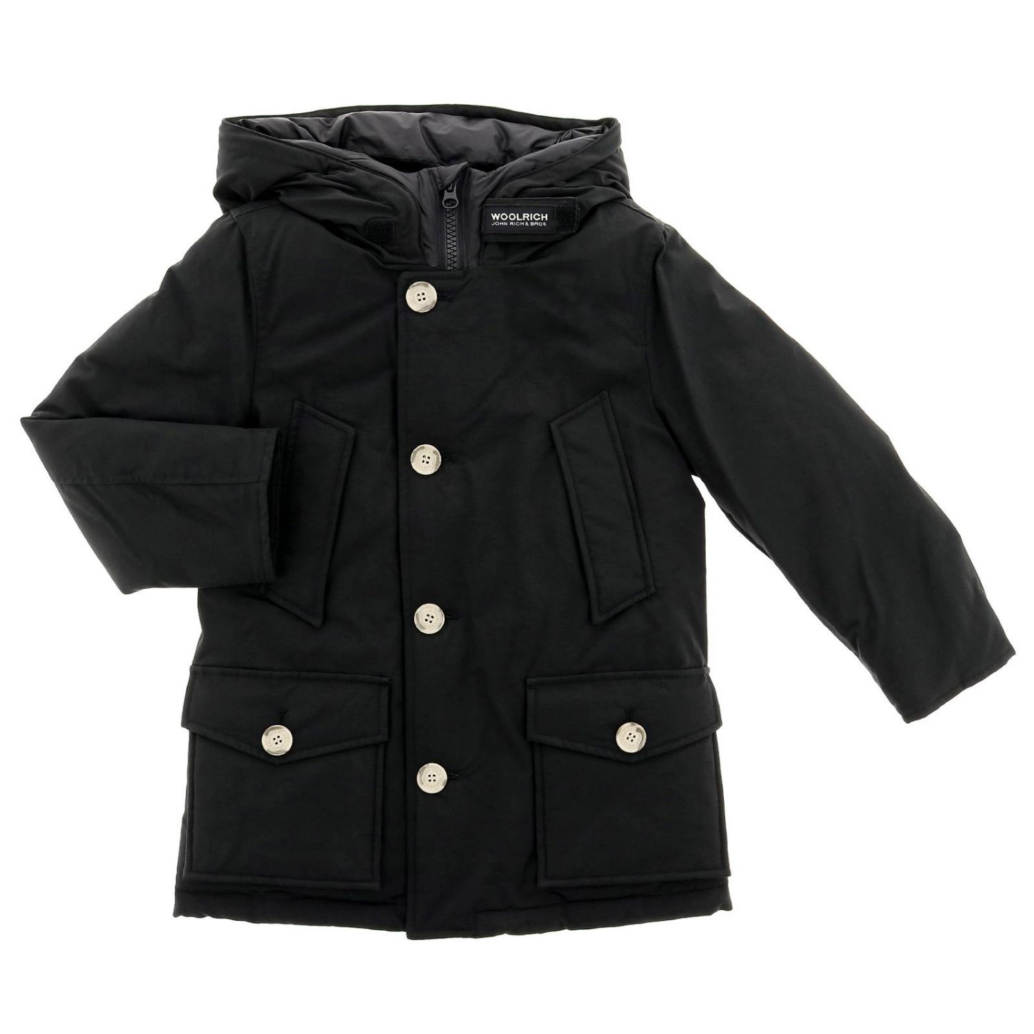 Woolrich Outlet: Jacket kids | Jacket Woolrich Kids Black | Jacket ...