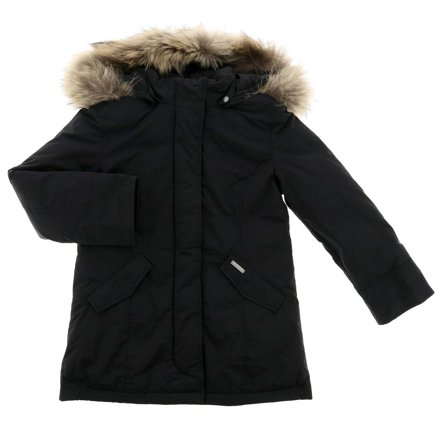 Woolrich Outlet: Jacket kids - Black | Jacket Woolrich WKCPS2043 CF40 ...
