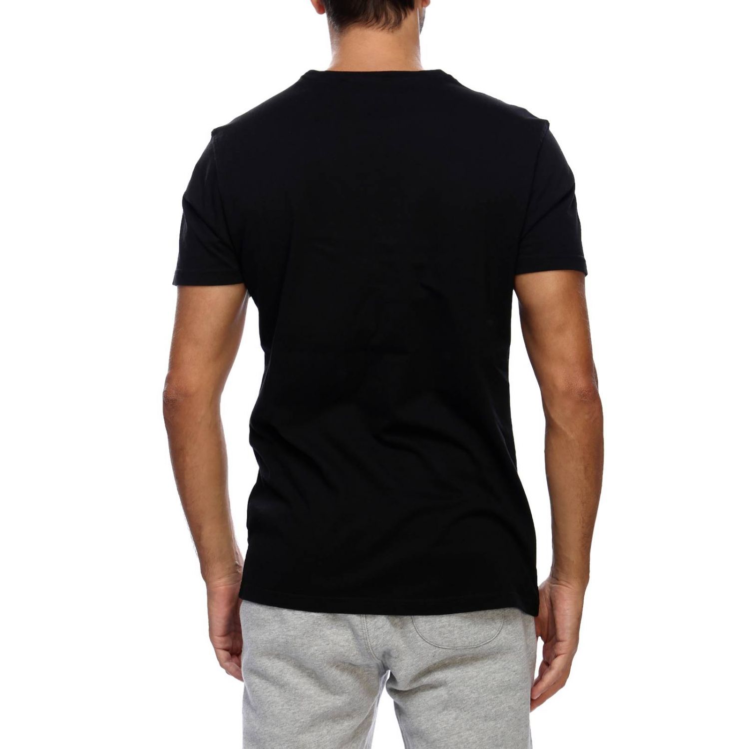 Hydrogen Outlet: T-shirt men - Black | T-Shirt Hydrogen 230058 GIGLIO.COM