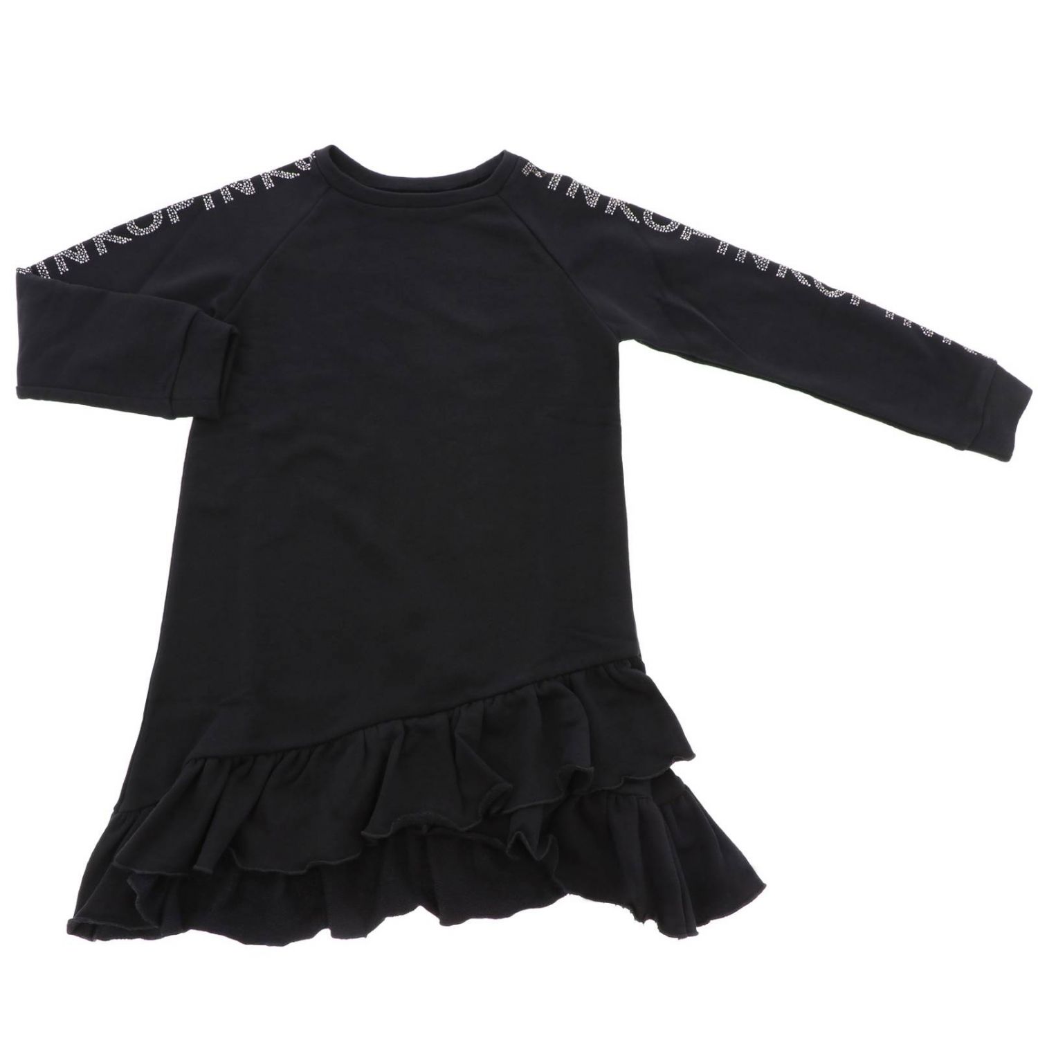 PINKO: Dress kids - Black | Dress Pinko 1A1173-Y4WE HIGHLANDER 1 GIGLIO.COM