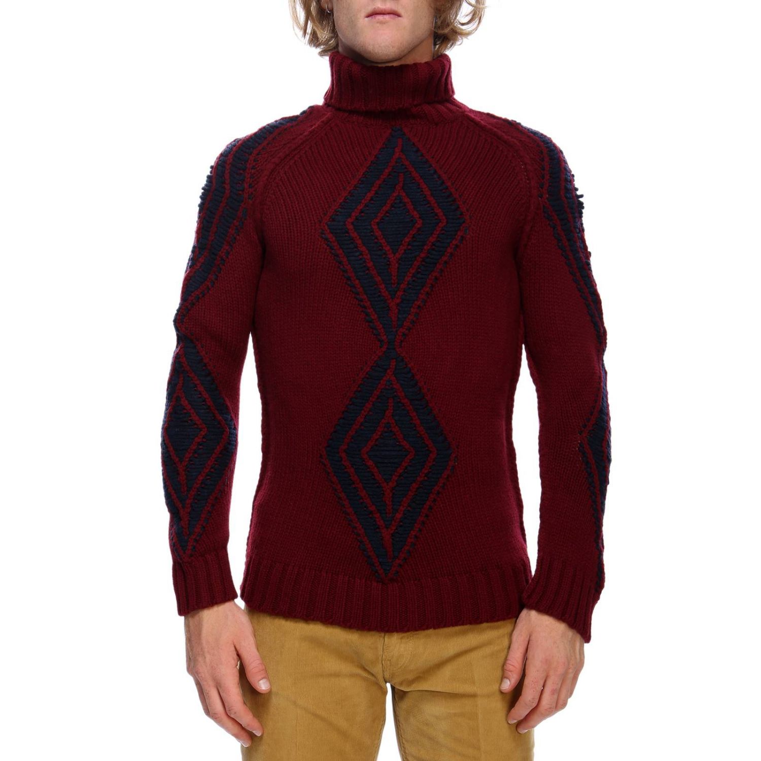 Sweater men Etro | Sweater Etro Men Burgundy | Sweater Etro 1M927 9778 ...