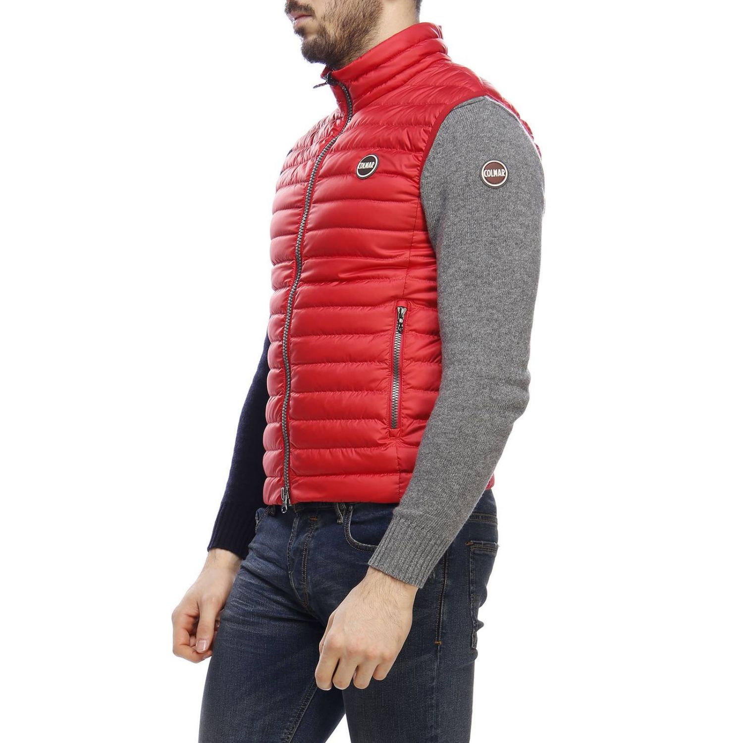 Colmar Outlet: Piumino smanicato Floid in nylon 100 grammi semi lucido -  Rosso | Giacca Colmar 1278R 8RQ GIGLIO.COM