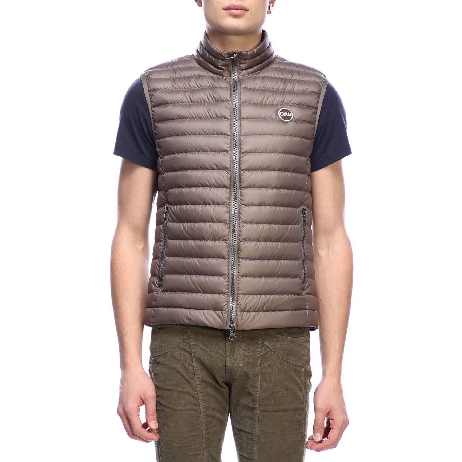 Colmar Outlet: Piumino smanicato Floid in nylon 100 grammi semi lucido -  Tortora | Giacca Colmar 1278R 8RQ GIGLIO.COM
