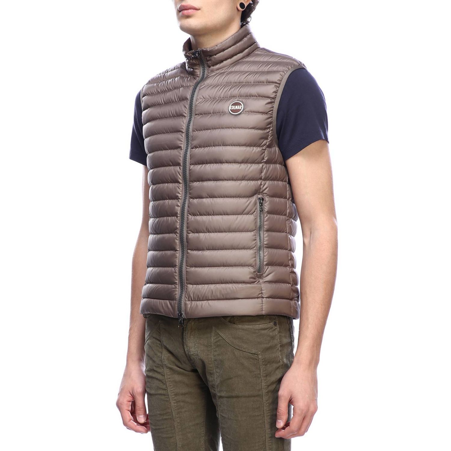 Colmar Outlet: Piumino smanicato Floid in nylon 100 grammi semi lucido -  Tortora | Giacca Colmar 1278R 8RQ GIGLIO.COM