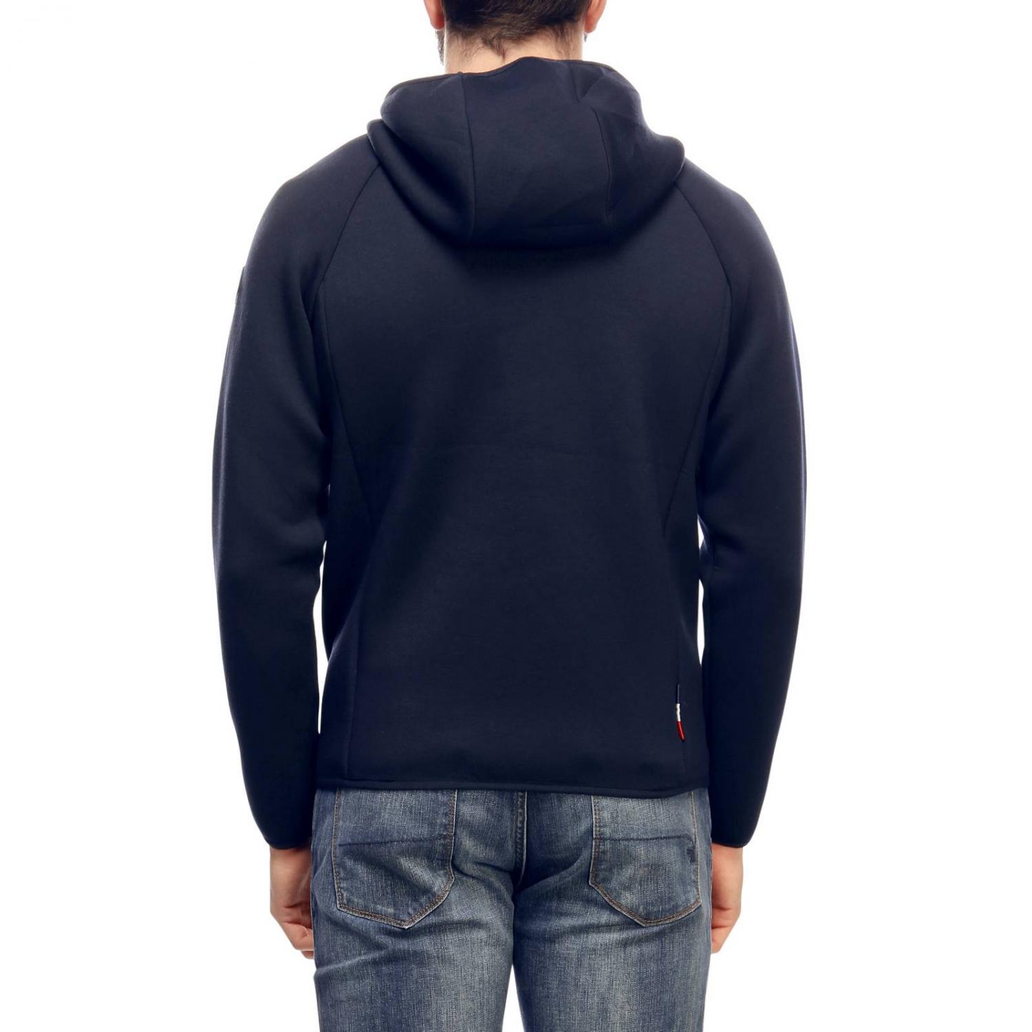 Invicta Outlet: Felpa con cappuccio e zip in neoprene - Blue | Maglia  Invicta 4454161/U GIGLIO.COM