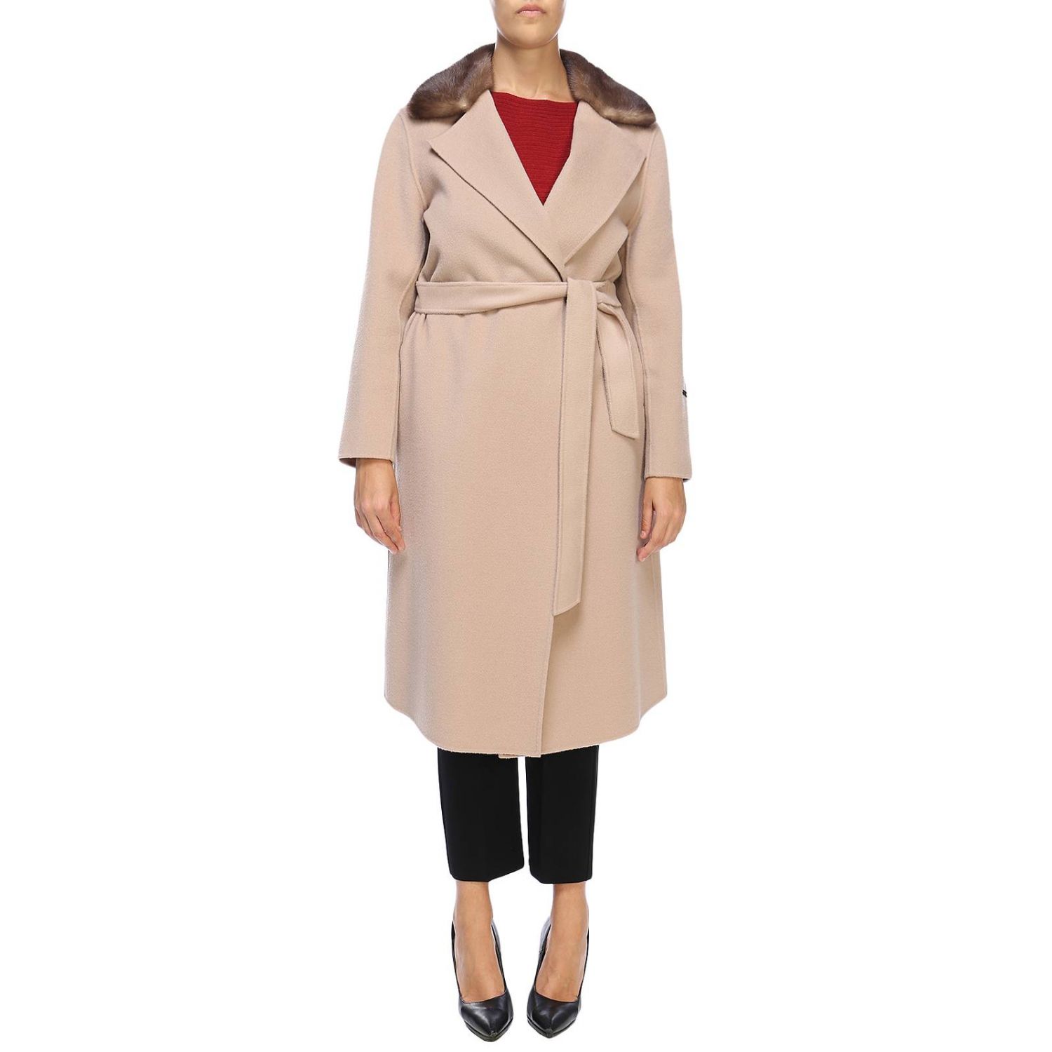 get nervous Underline carpenter Marina Rinaldi Outlet: Coat women - Pink | Coat Marina Rinaldi 20131180  150012 GIGLIO.COM