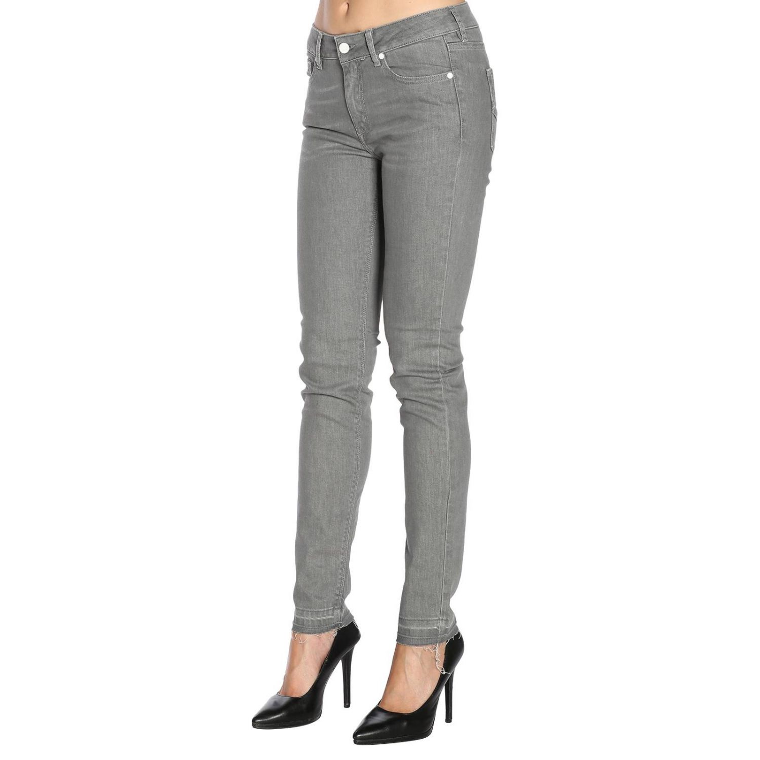 ZADIG & VOLTAIRE: Jeans women | Jeans Zadig & Voltaire Women Grey ...