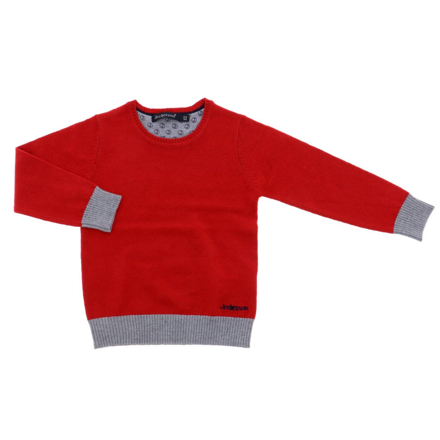 Jeckerson Outlet Sweater kids Sweater Jeckerson Kids Red Sweater Jeckerson JB740