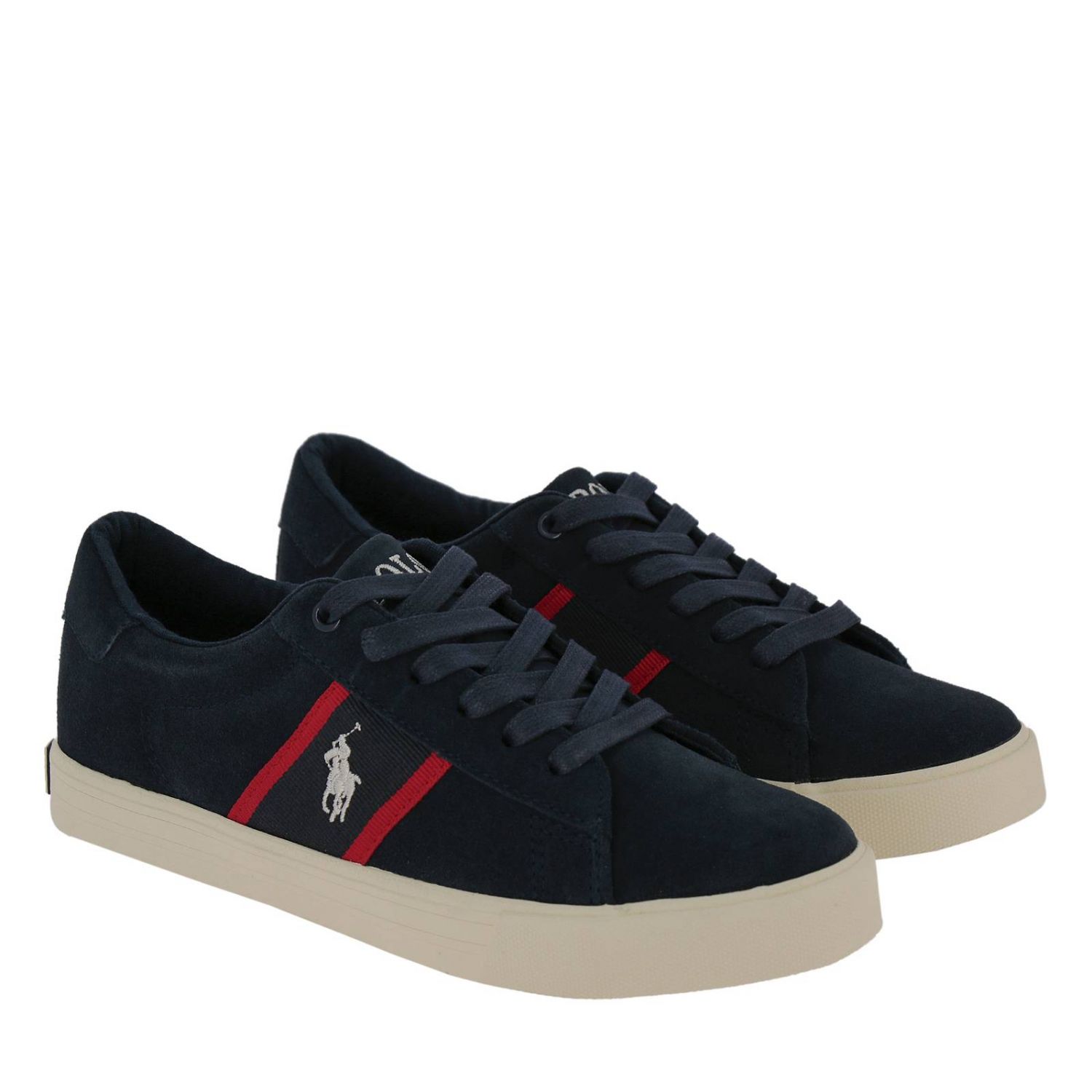 ralph lauren men's canvas sneakers