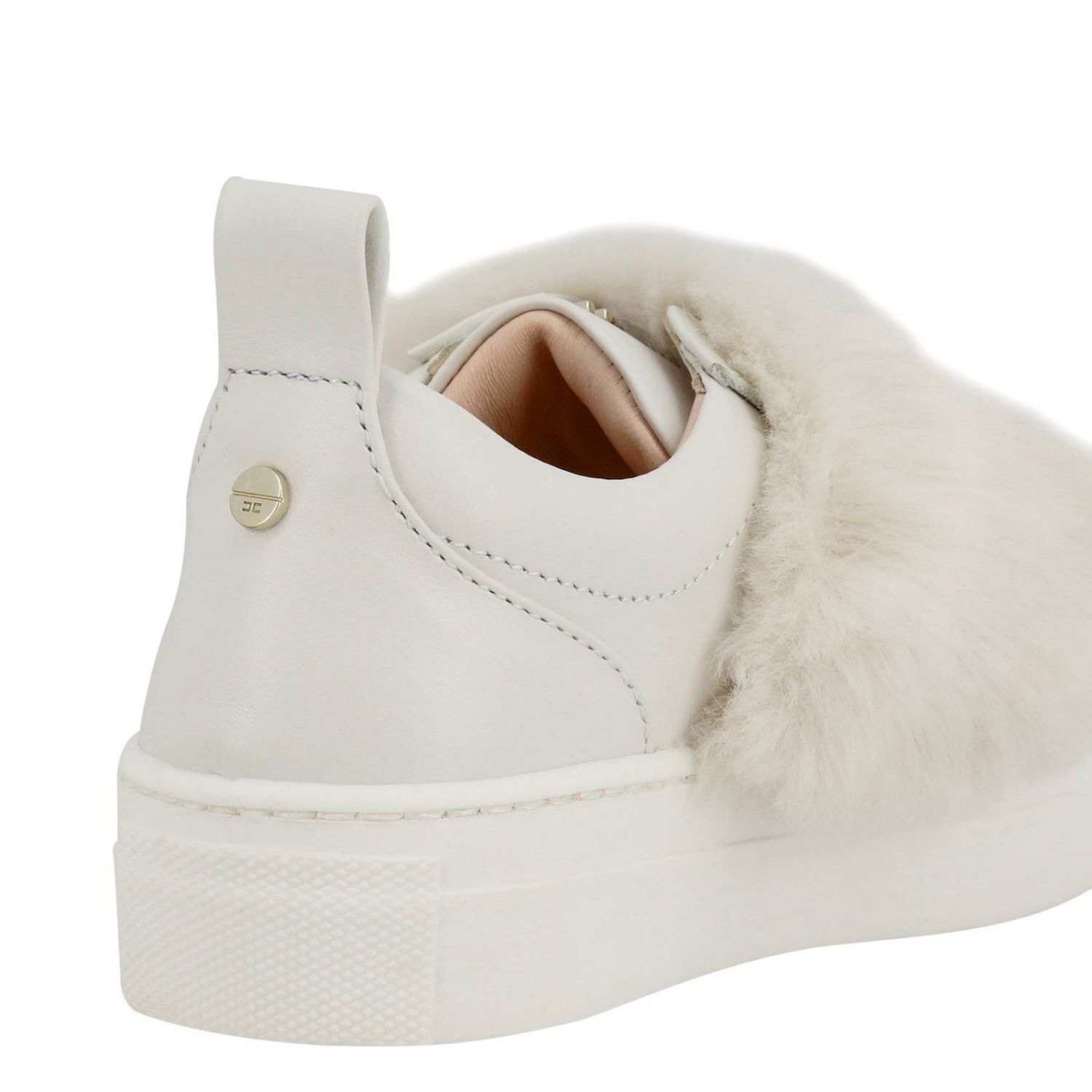 scarpe slip on pelle